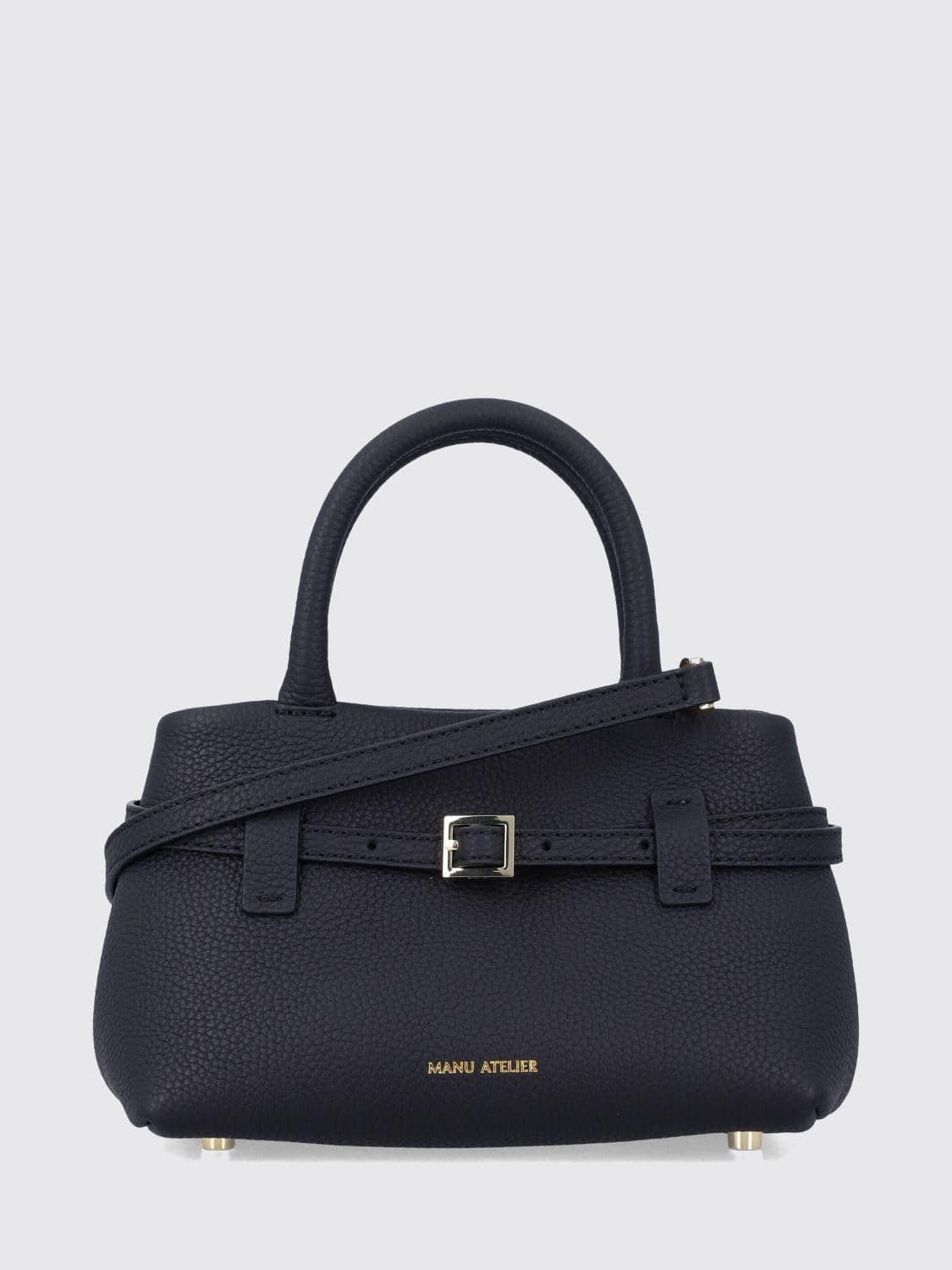 Manu Atelier Le Cambon 20 Mini Grained Calfskin Handbag · OS