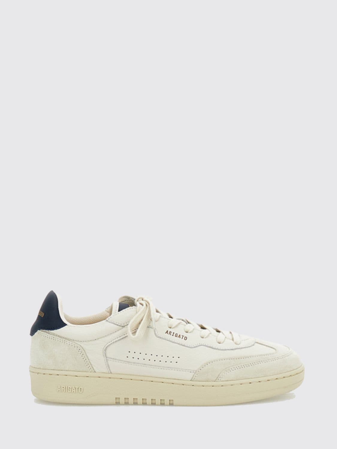 Axel Arigato Dice T-Toe Two-Tone Smooth and Suede Leather Trainers