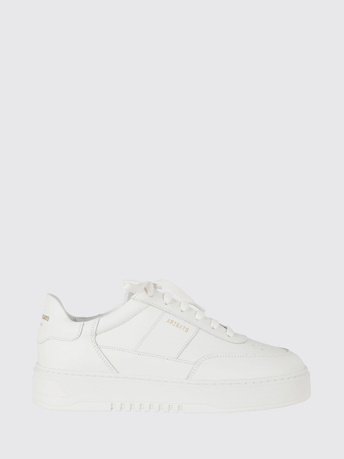 Axel Arigato Orbit Vintage Calfskin Leather Trainers with Perforated Toe