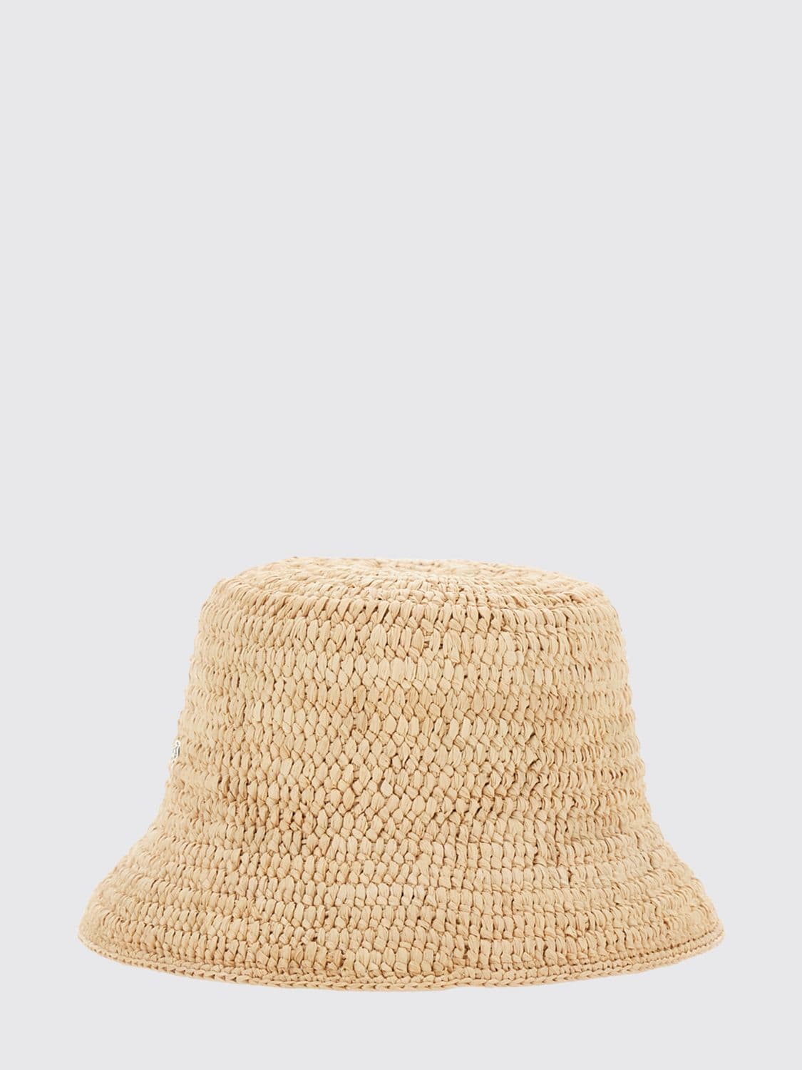 Helen Kaminski Raffia Bucket Hat with Medium-Width Brim · M