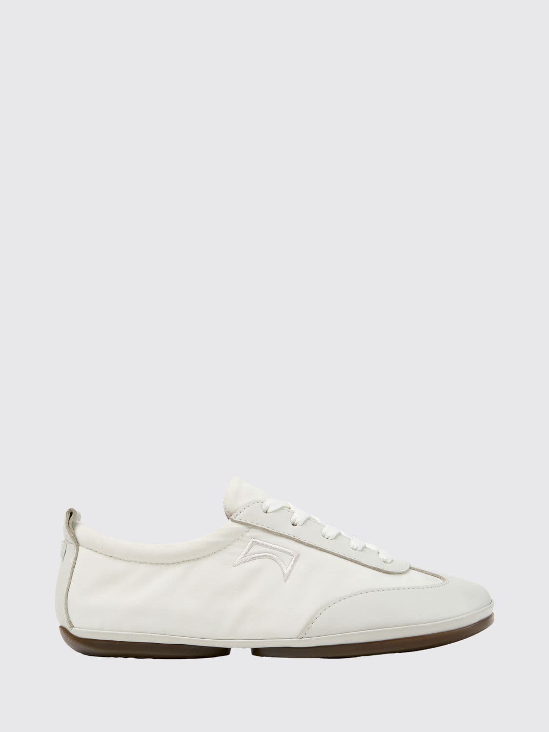 Camper Right Nina Low Top Sneakers in Leather and Recycled PET
