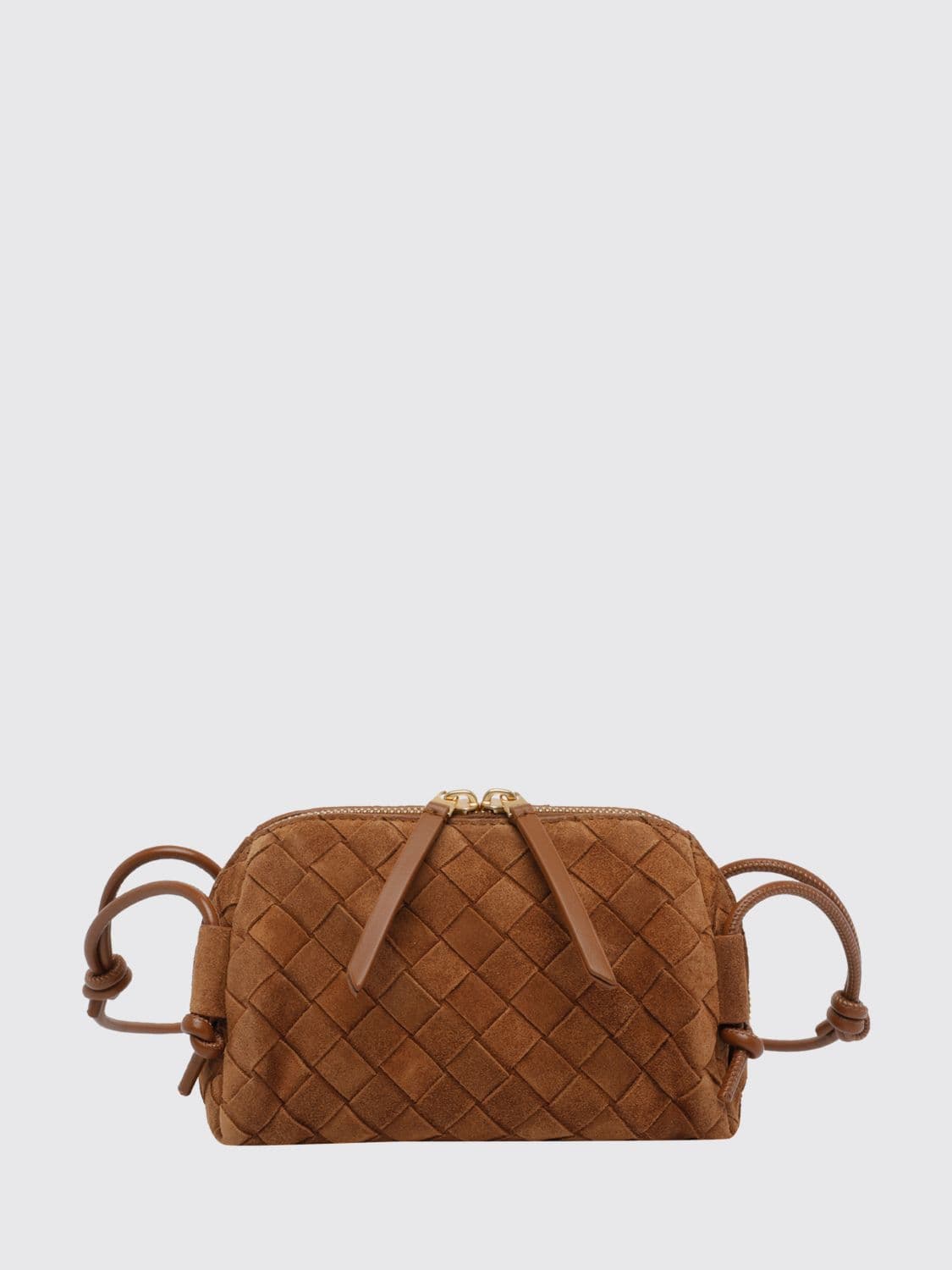 Bottega Veneta Concert Intrecciato Suede Leather Mini Bag
