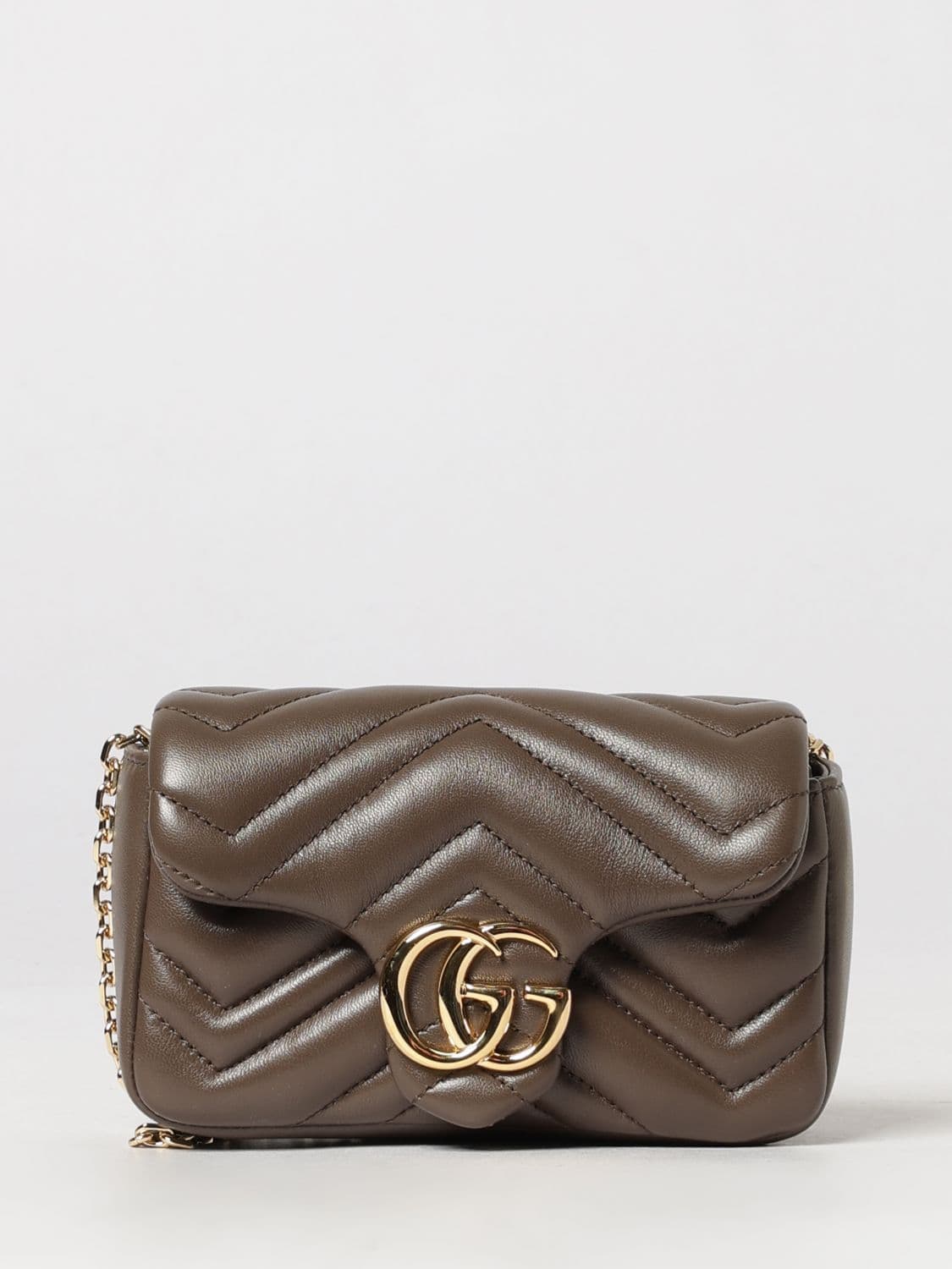 Gucci GG Marmont Matelassé Chevron Nappa Mini Crossbody Bag