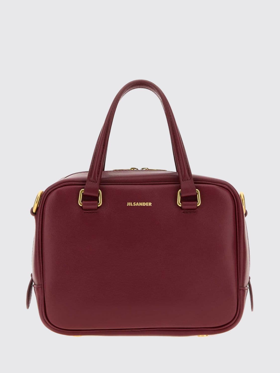 Jil Sander Vision Mini Sheepskin Leather Handbag with Double Handle · OS