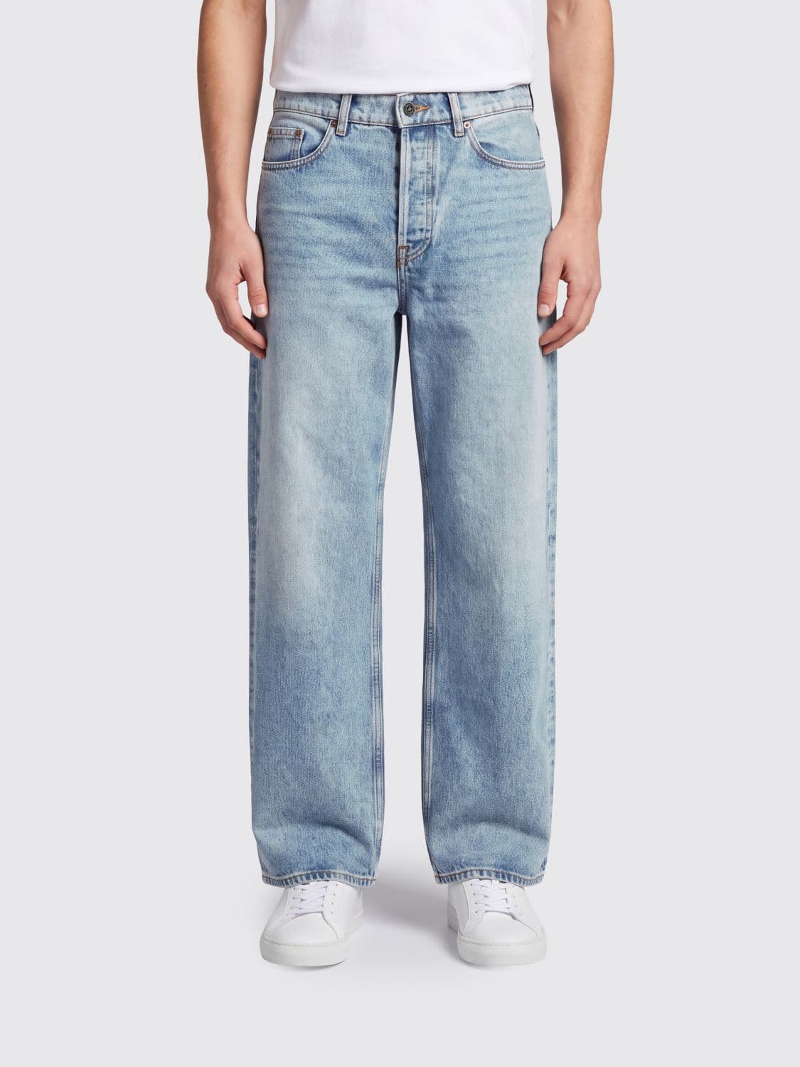 Golden Goose Parker Mid-Rise Wide-Leg Cotton Denim Jeans