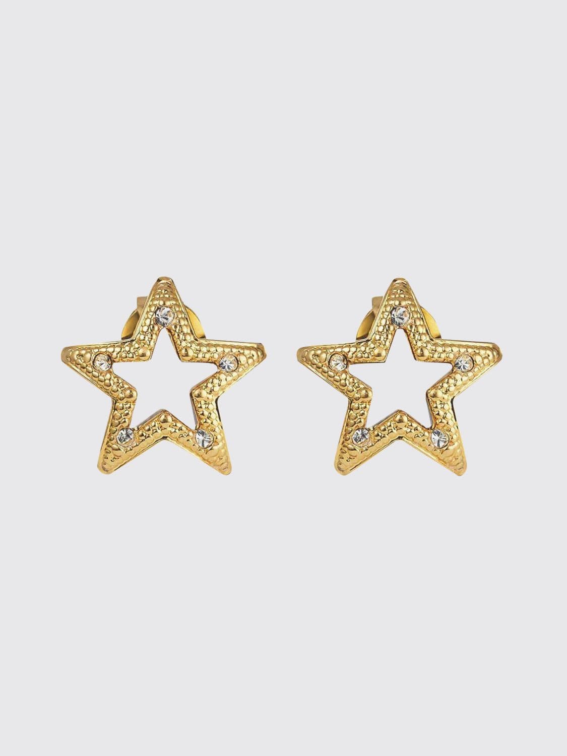 Jimmy Choo JC Star Stud Earrings in a Crystal-Embellished Star Shape · OS