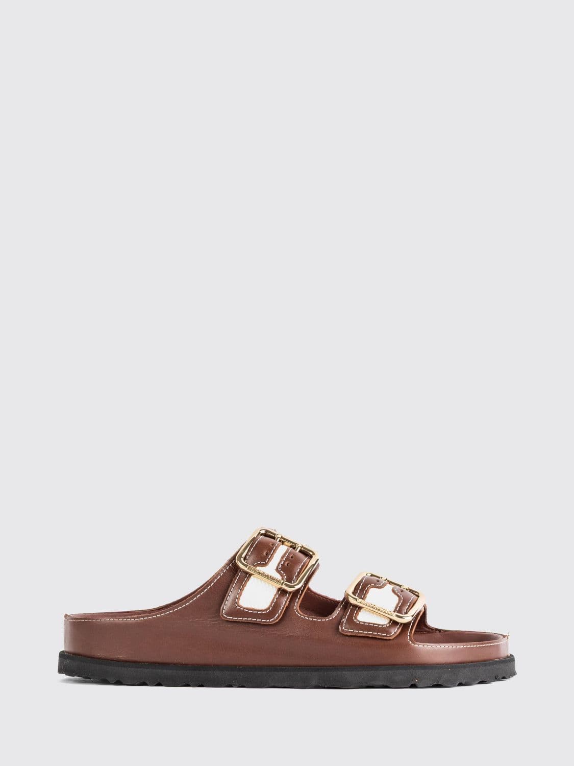 Birkenstock 1774 Arizona Sandals in Smooth Leather with Double Strap