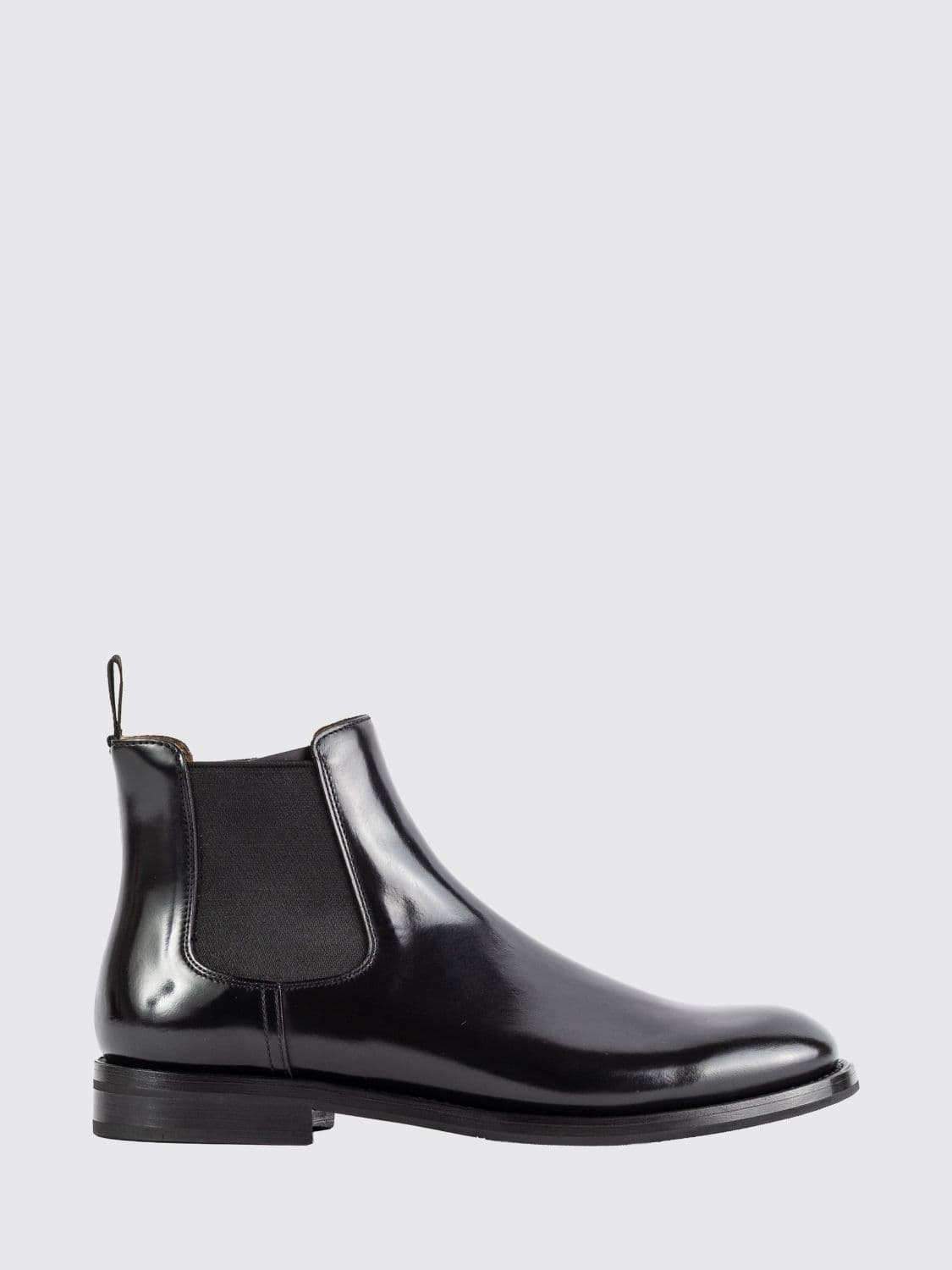 Church's Brushed Calfskin Chelsea Boots with a Round Toe and Low Heel