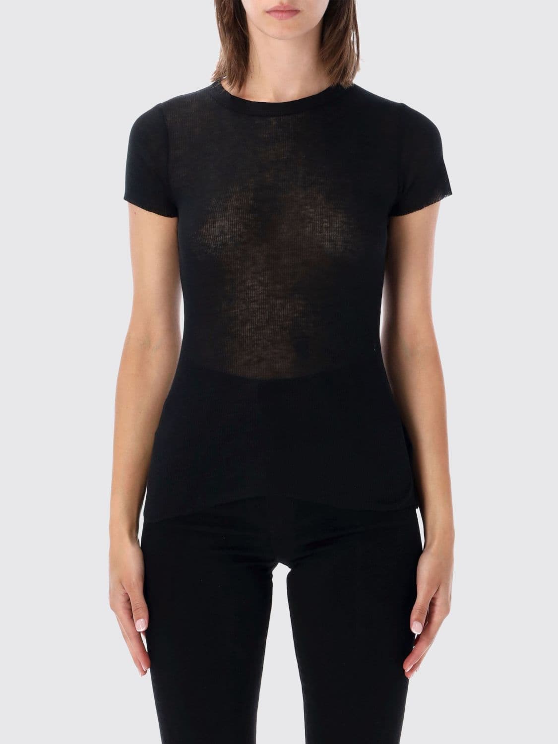 James Perse Slim Fit Cotton and Cashmere-Blend Crewneck T-Shirt