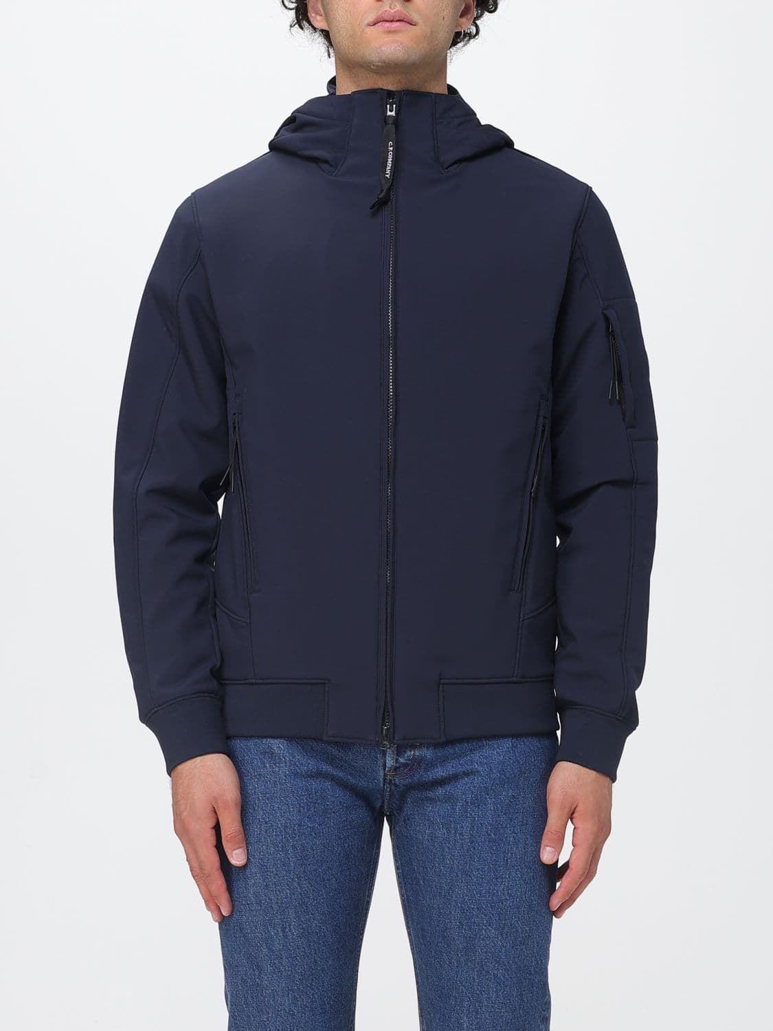 C.p. Company C. P. COMPANY Technical Fabric Hooded Windbreaker Jacket