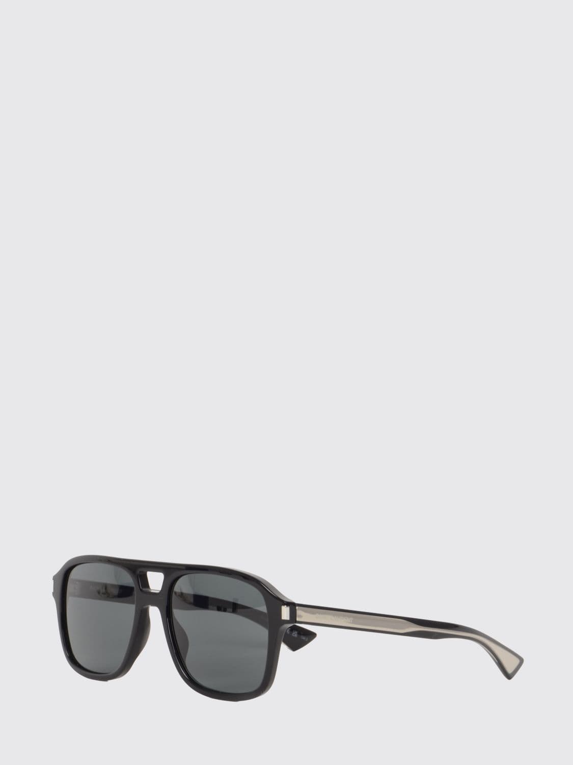 Saint Laurent Aviator Square Sunglasses in Acetate with Double Bridge