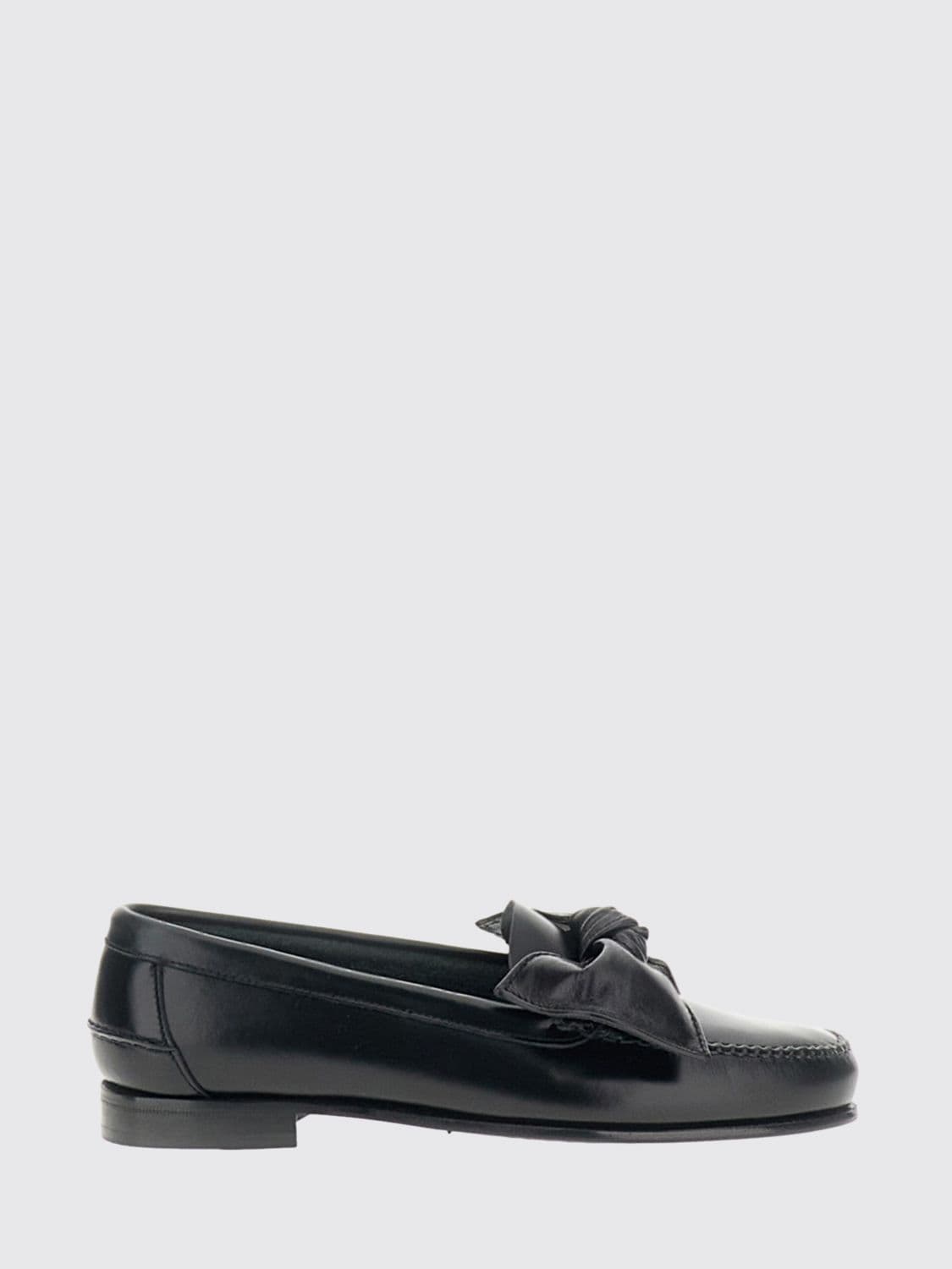 Hereu Corbati Loafers in Smooth Calfskin with Bow