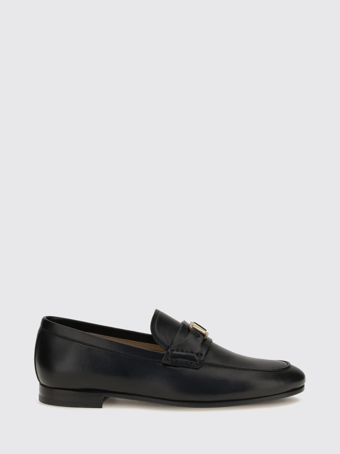 Valentino Garavani VLogo Signature Penny Loafers in Smooth Calfskin Leather
