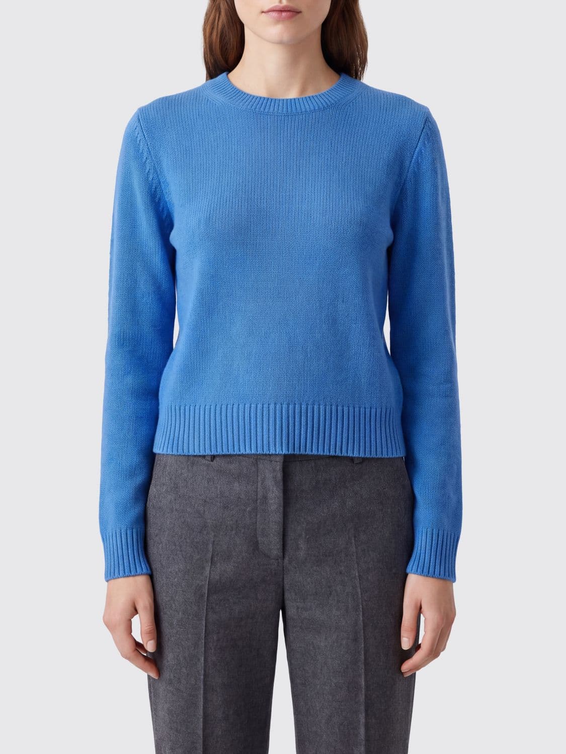 Lisa Yang Long-Sleeved Pure Cashmere Crewneck Jumper