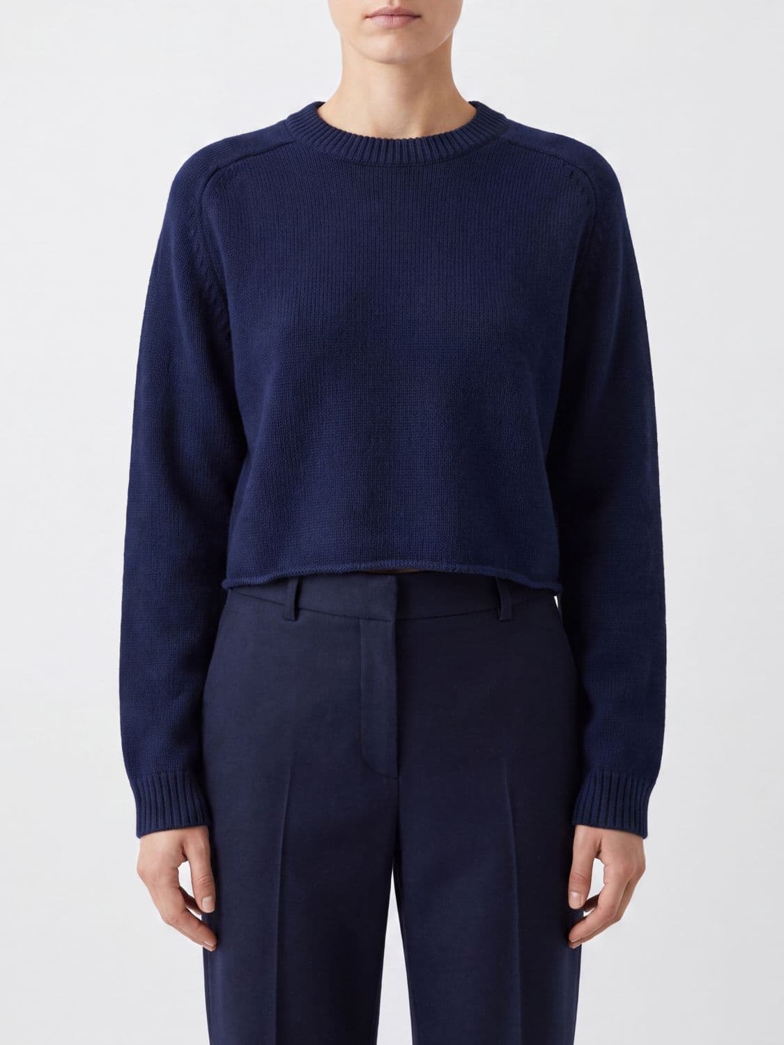 Lisa Yang Long-Sleeved Pure Cashmere Crewneck Jumper