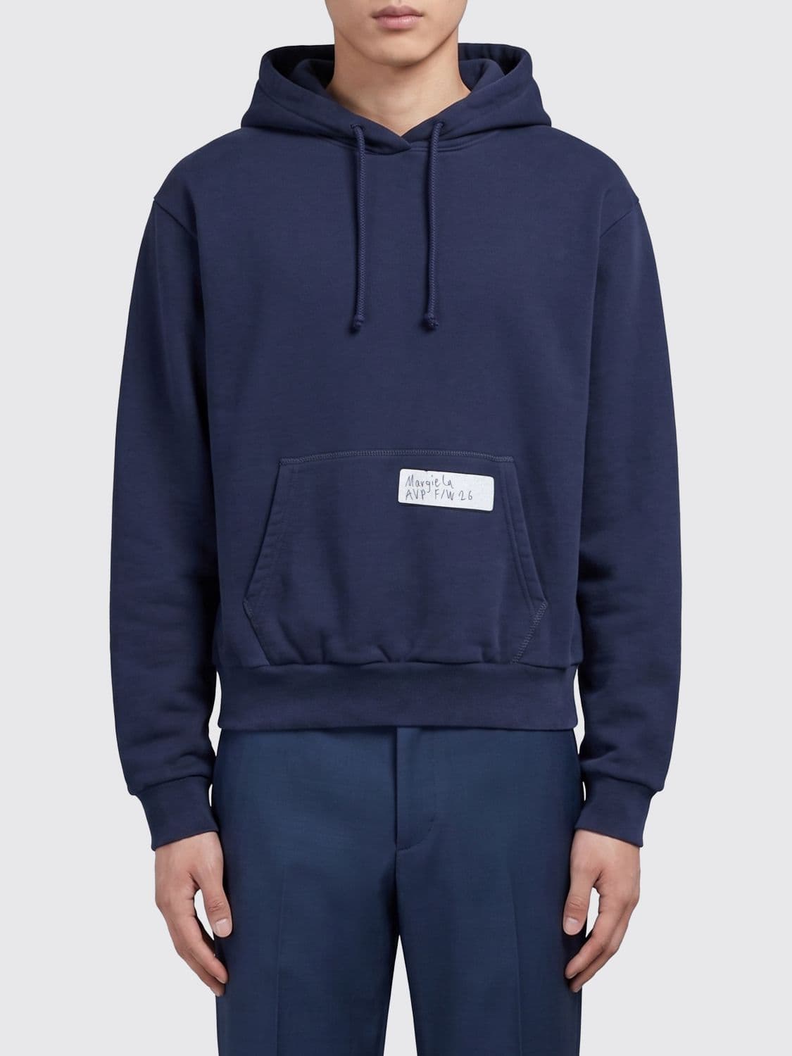 Maison Margiela Graphic Print Cotton Hoodie