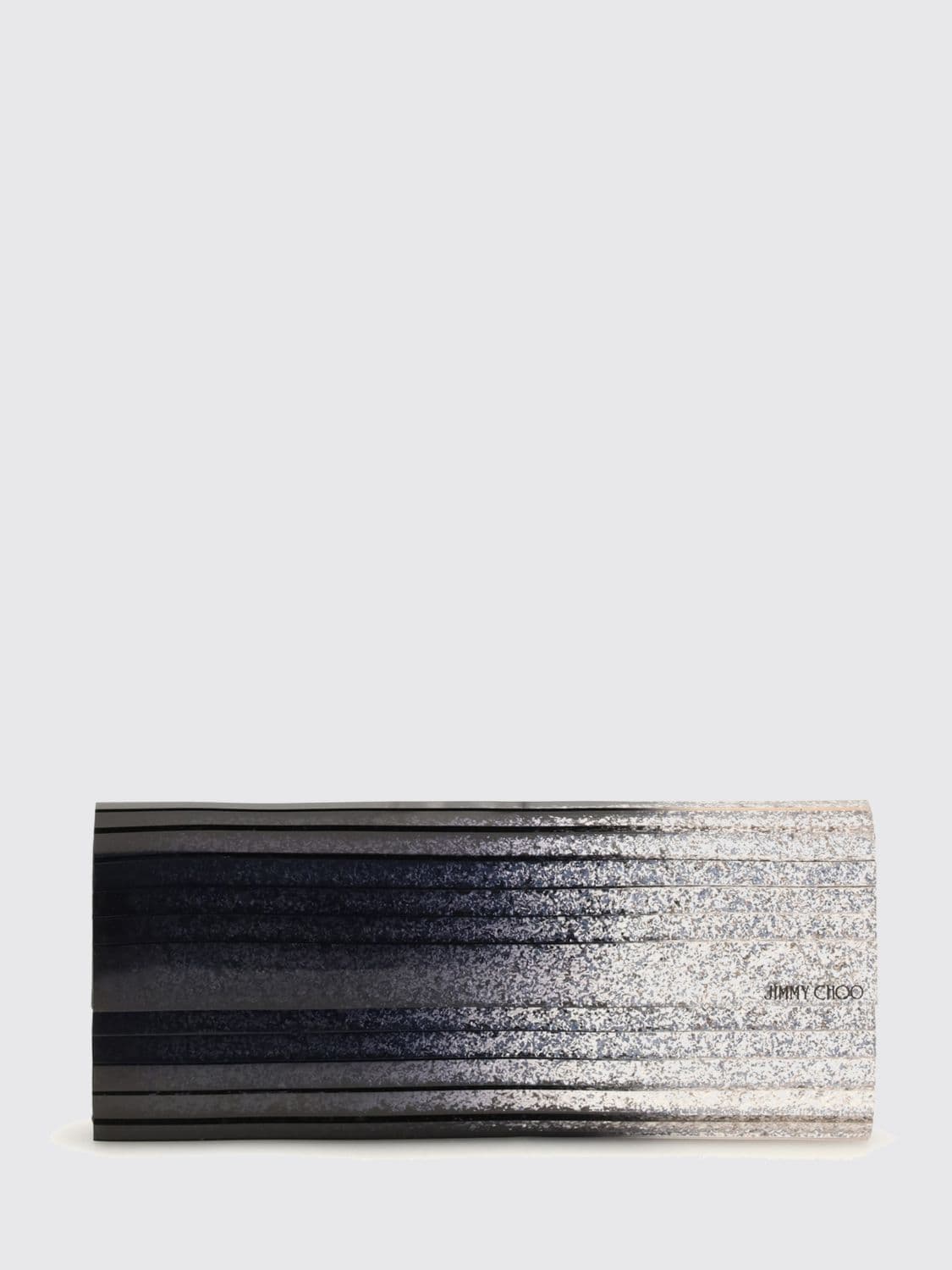 Jimmy Choo Sweetie Rigid Mother of Pearl Box Clutch with Chain Strap · OS