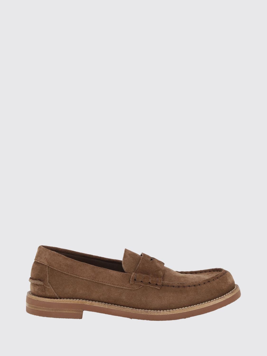 Pedro Garcia Sabela Suede Calfskin Penny Loafers