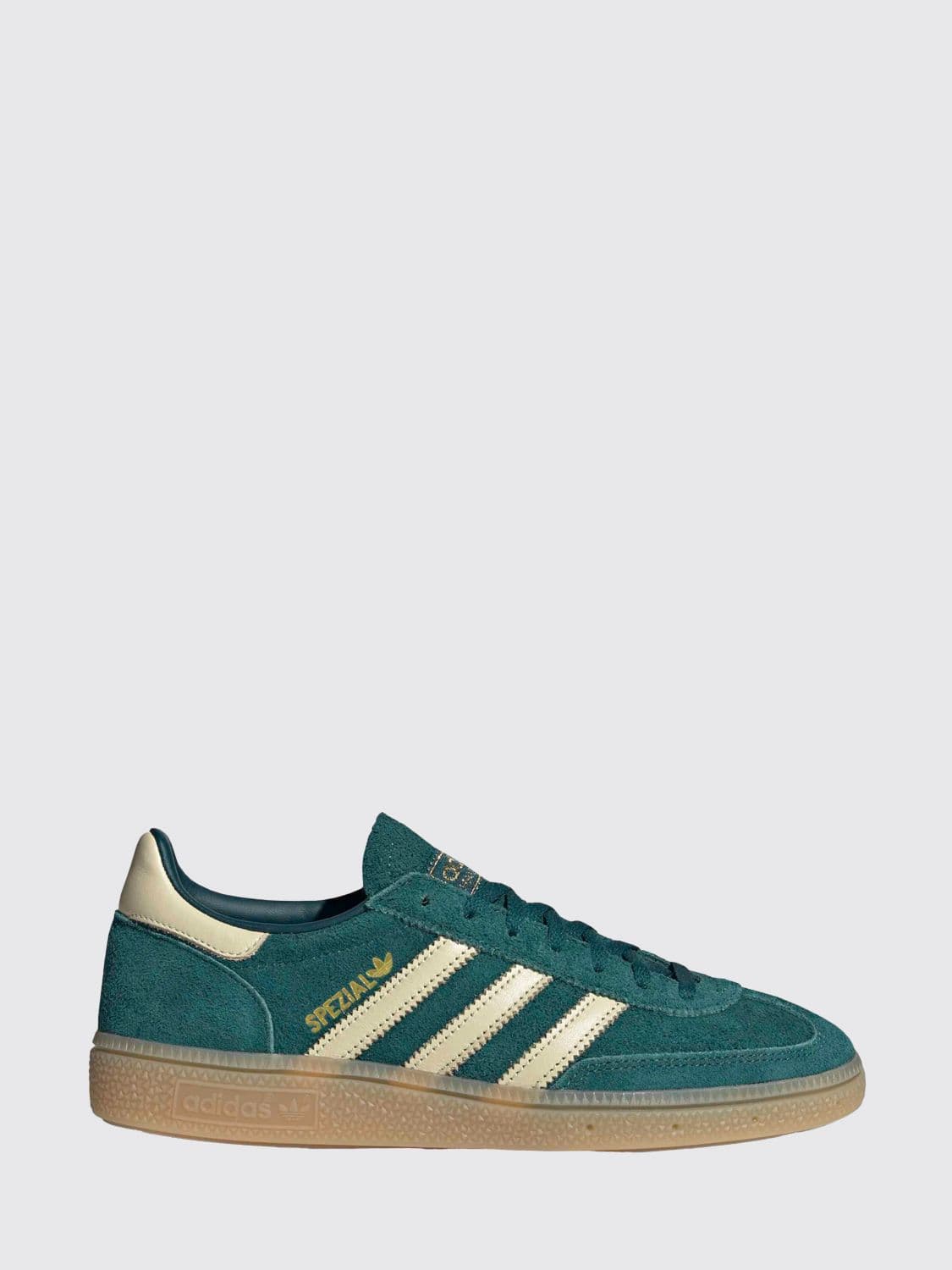 Adidas Originals Handball Spezial Leather and Suede Trainers with 3-Stripes