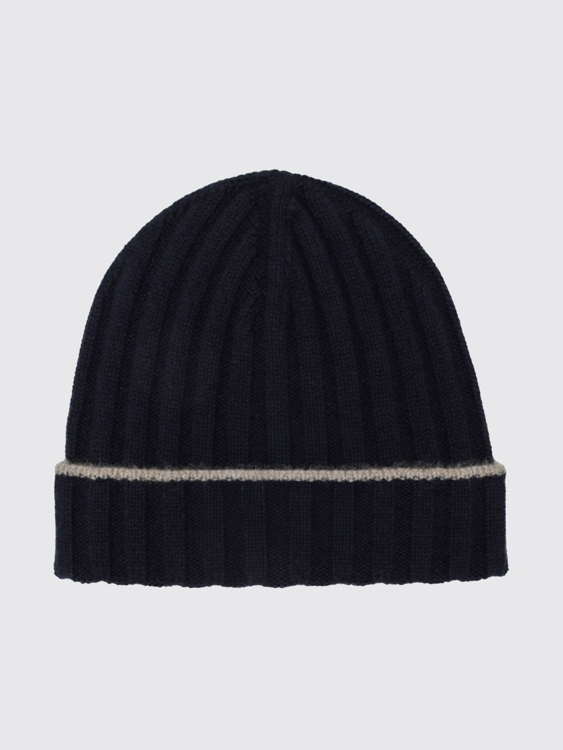 Brunello Cucinelli Rib-Knit Pure Cashmere Beanie