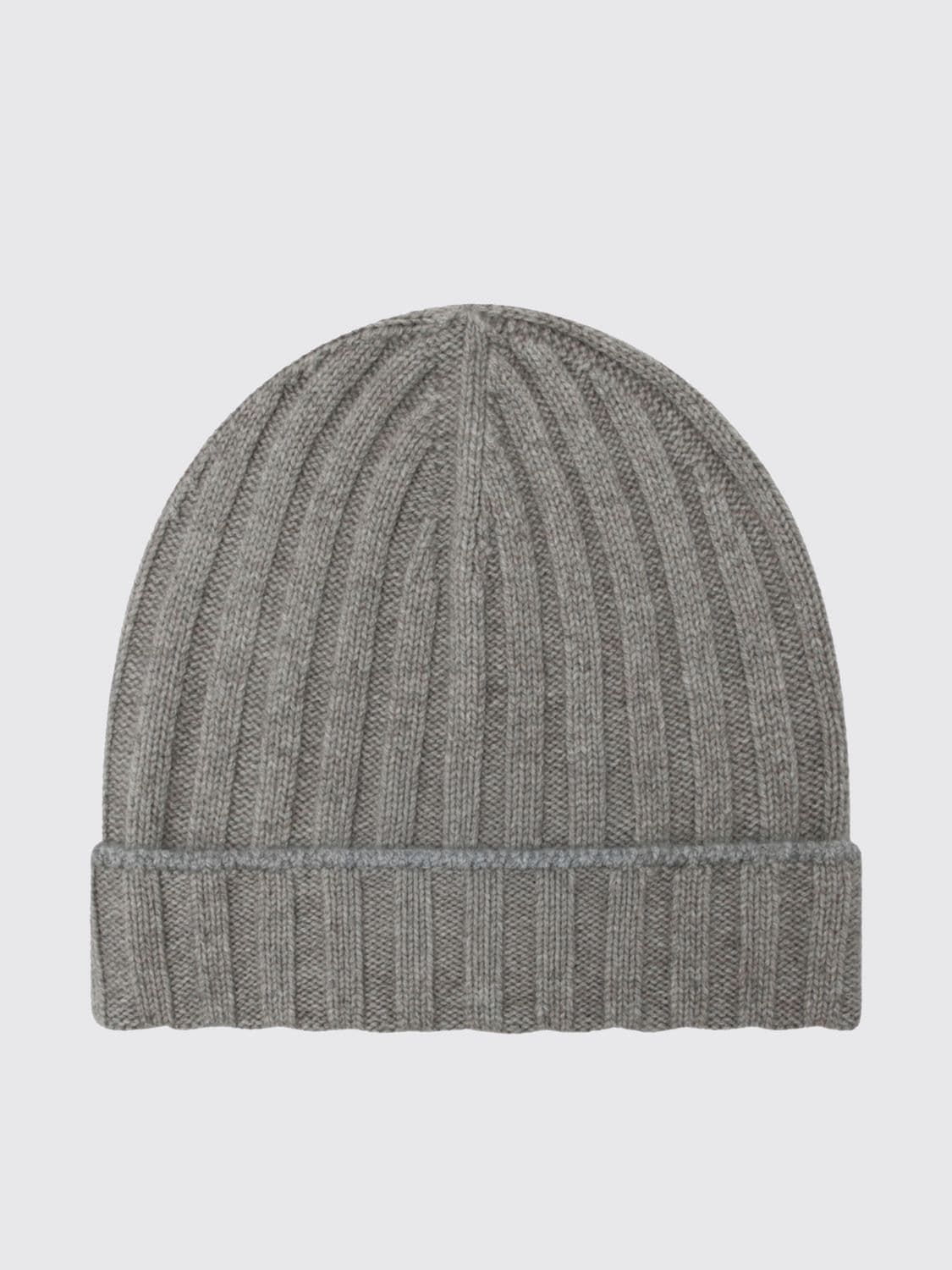 Brunello Cucinelli Rib-Knit Pure Cashmere Beanie