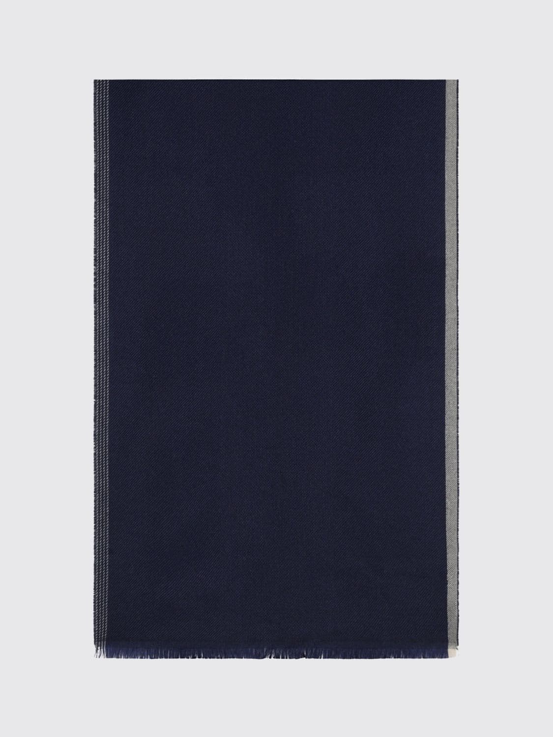 Brunello Cucinelli Scarf in a Fine Wool and Cashmere Blend · OS