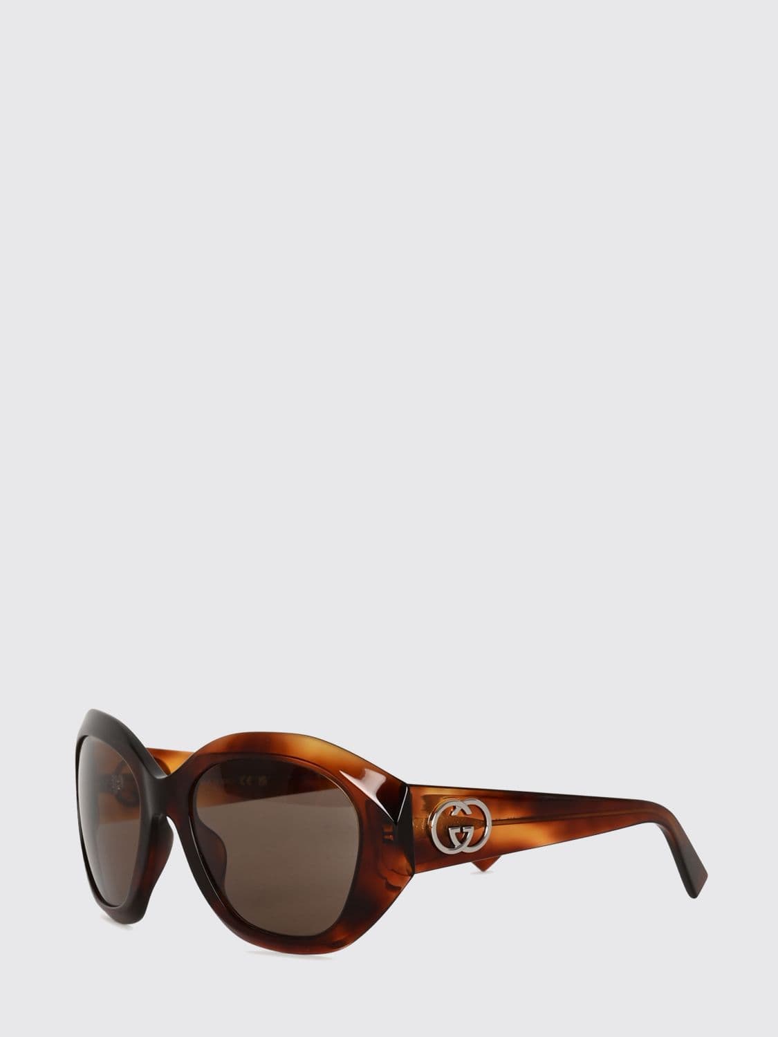 Gucci GG Monogram Acetate Cat-Eye Sunglasses