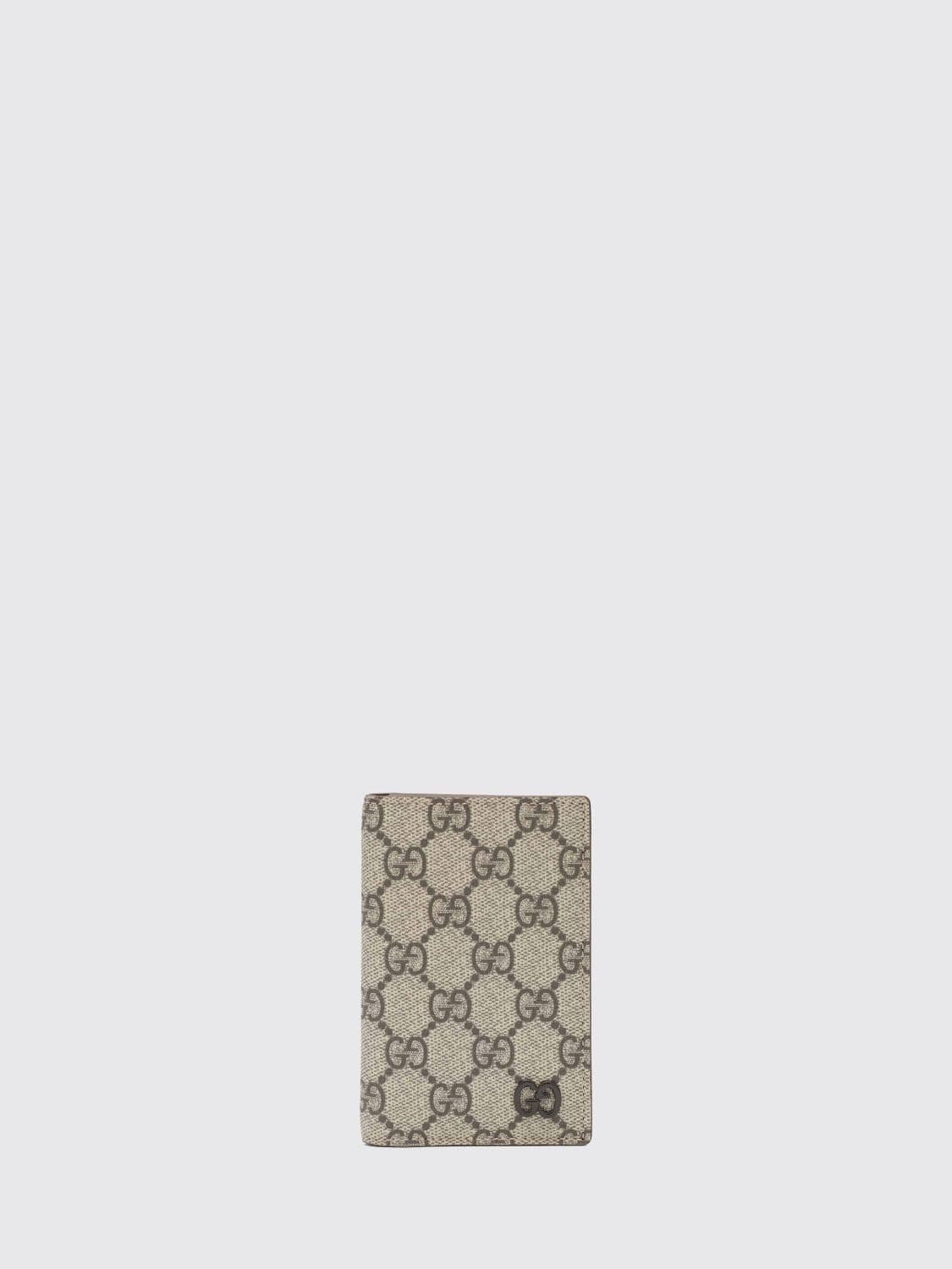 Gucci GG Supreme Monogram Bifold Wallet in Fabric