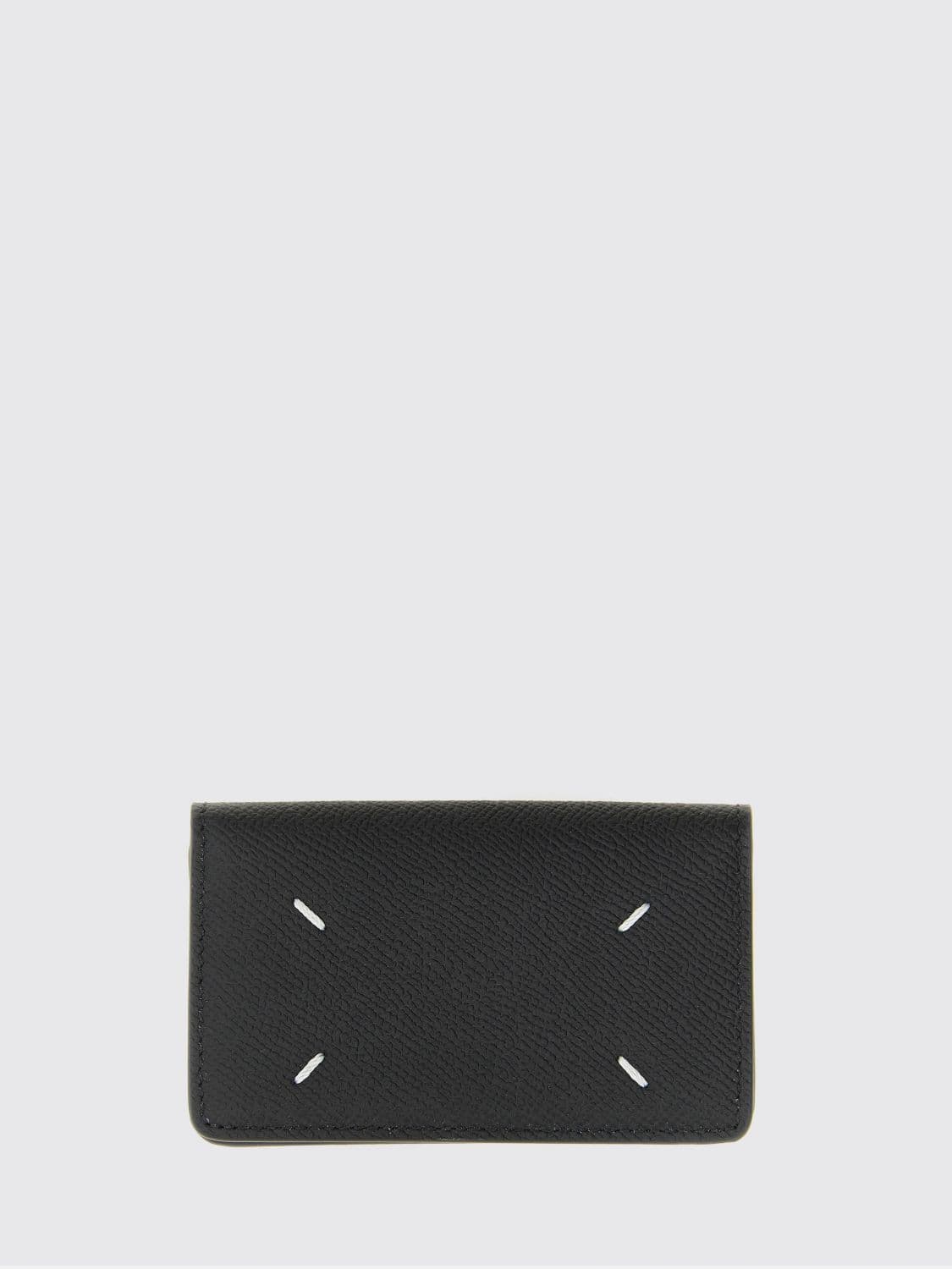 Maison Margiela Four Stitches Grained Leather Bifold Card Holder