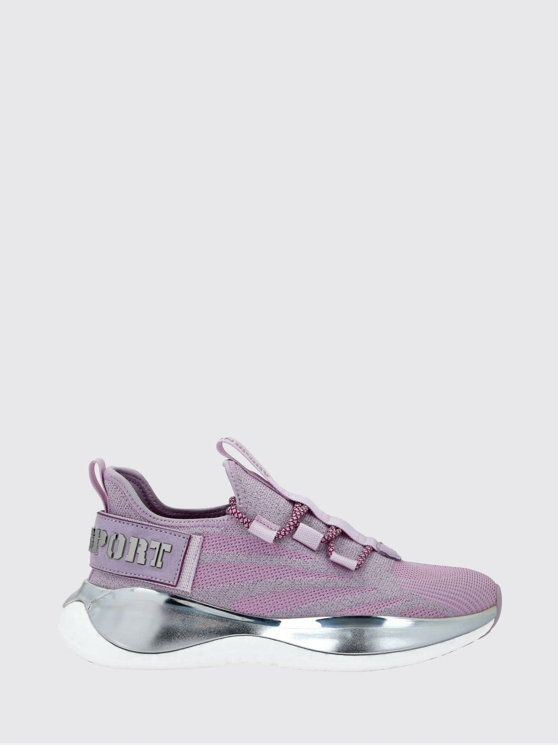 Plein Sport The Iron Tiger Gen. X.02 Knit Sneakers with a Chunky Sole