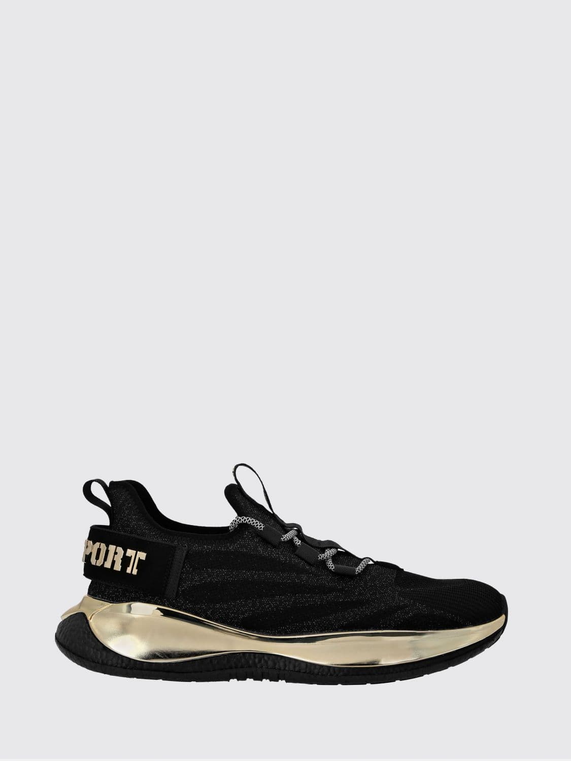 Plein Sport The Iron Tiger Gen. X.02 Knit Sneakers with a Chunky Sole