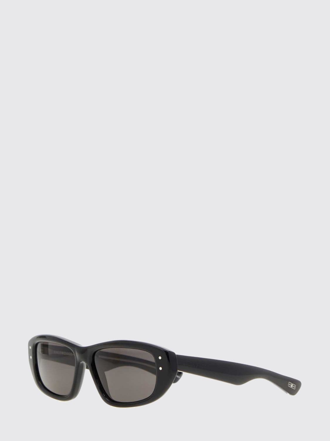 Balenciaga Aviator Acetate Sunglasses with Contrast Monogram · OS