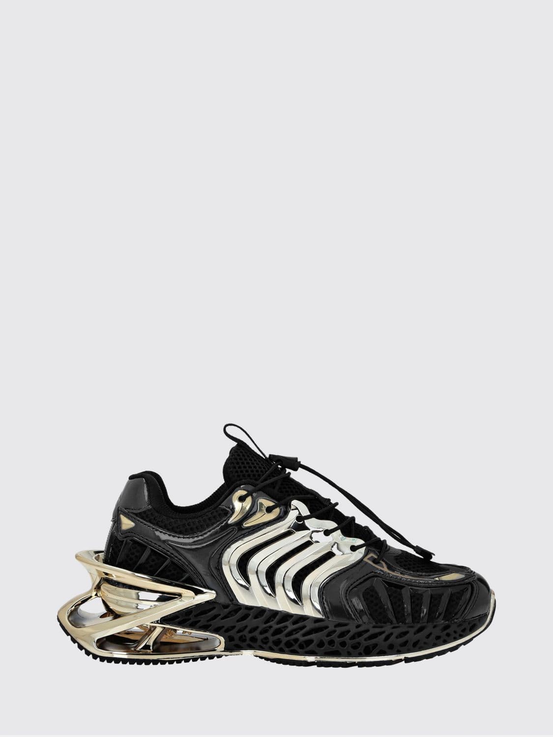 Plein Sport The Thunder Stroke Gen X 02 Mesh Trainers with a Chunky Sole