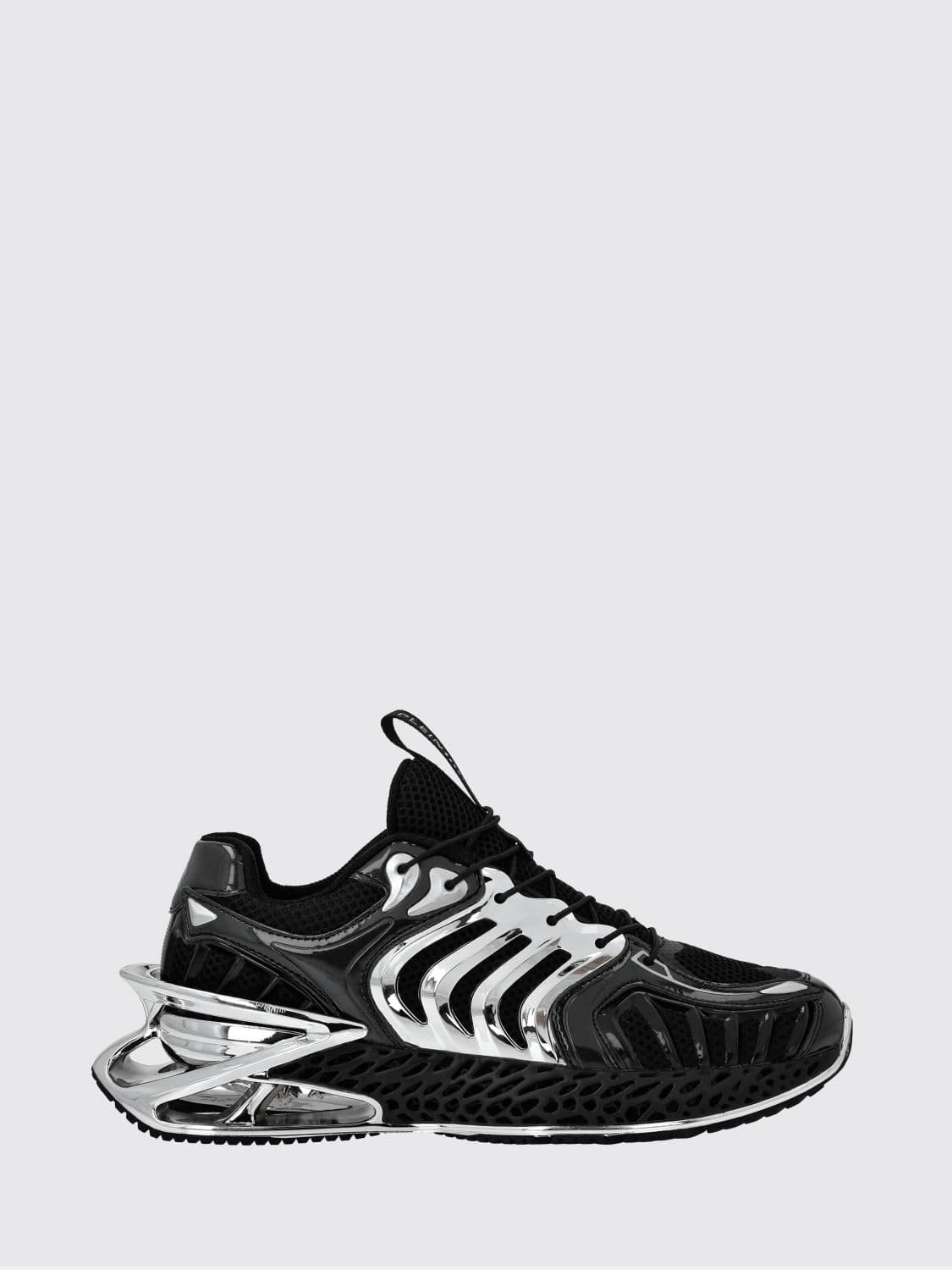 Plein Sport The Thunder Stroke Gen X 02 Mesh Trainers with a Chunky Sole