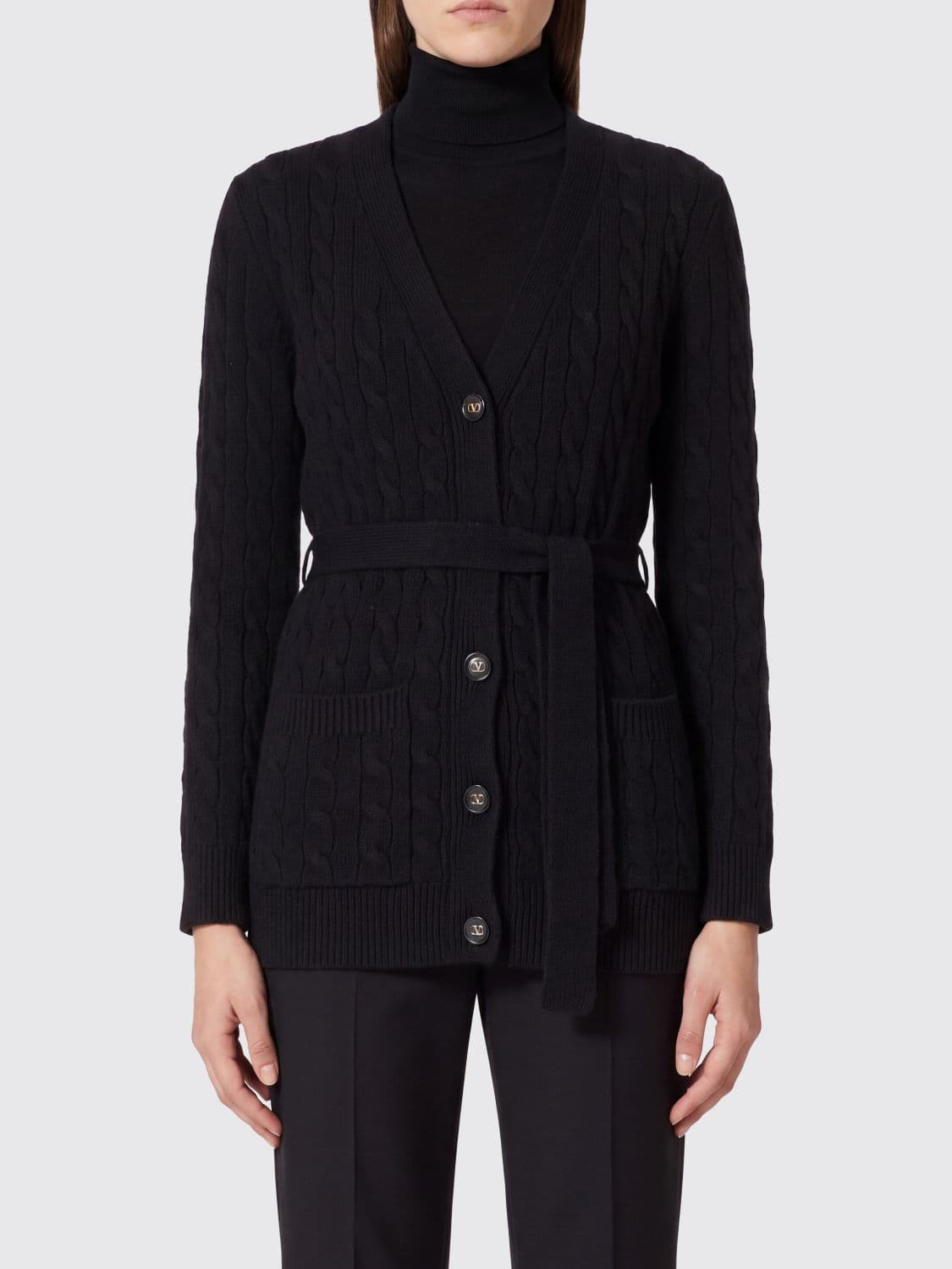Valentino Garavani Sweater Woman color Black