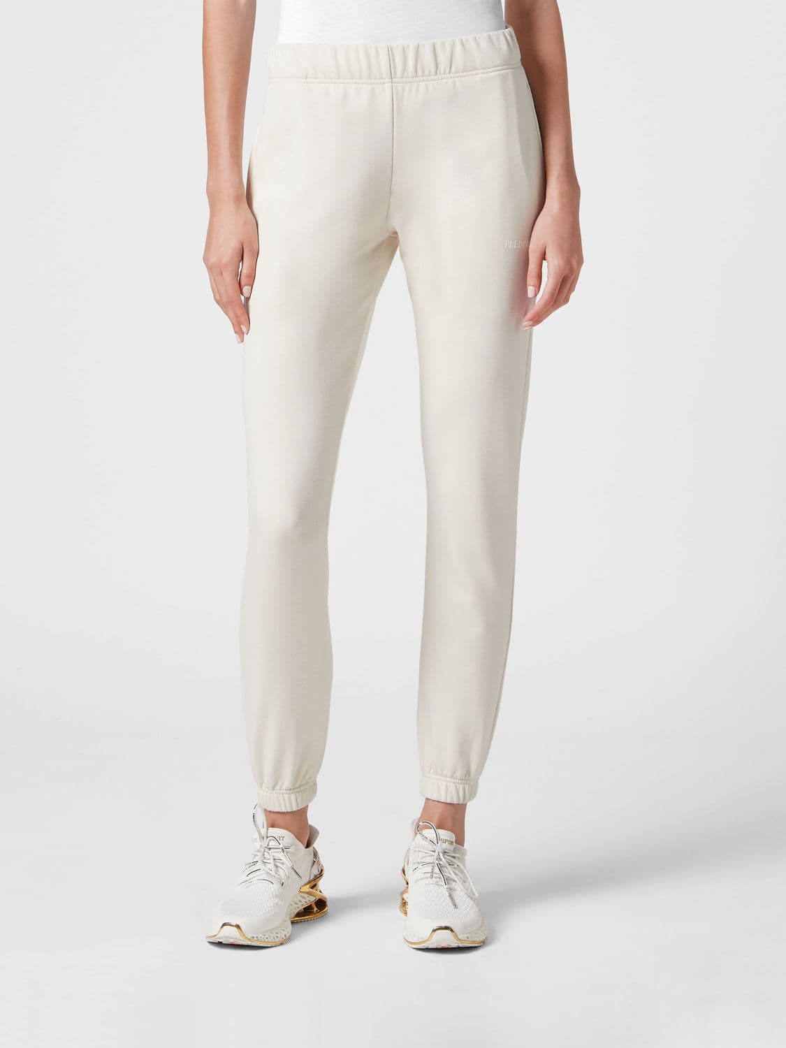 Plein Sport Slim Fit Jersey Jogging Trousers with Elasticated Waist