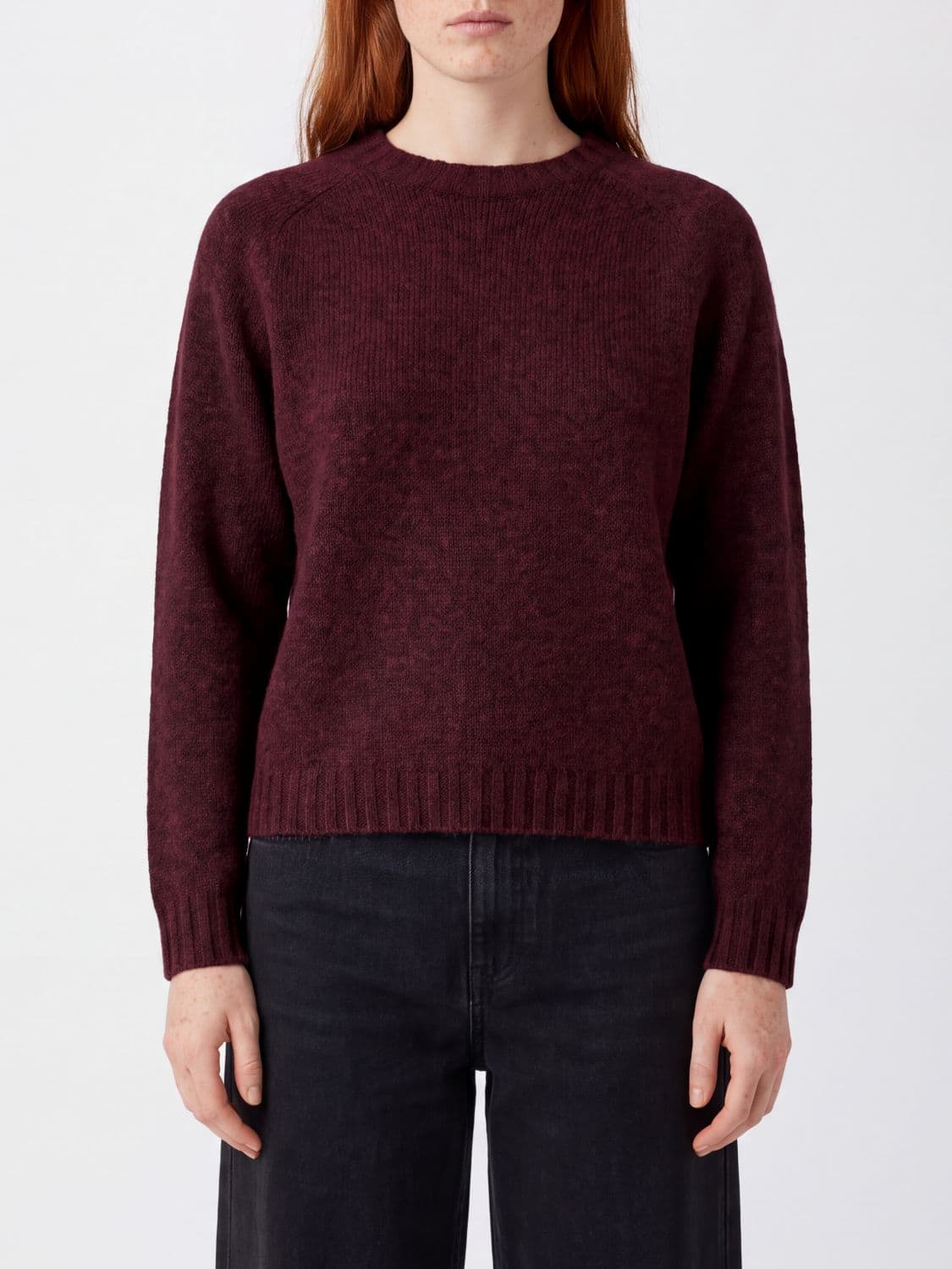 Roberto Collina Merino Wool and Baby Camel Crew Neck Jumper