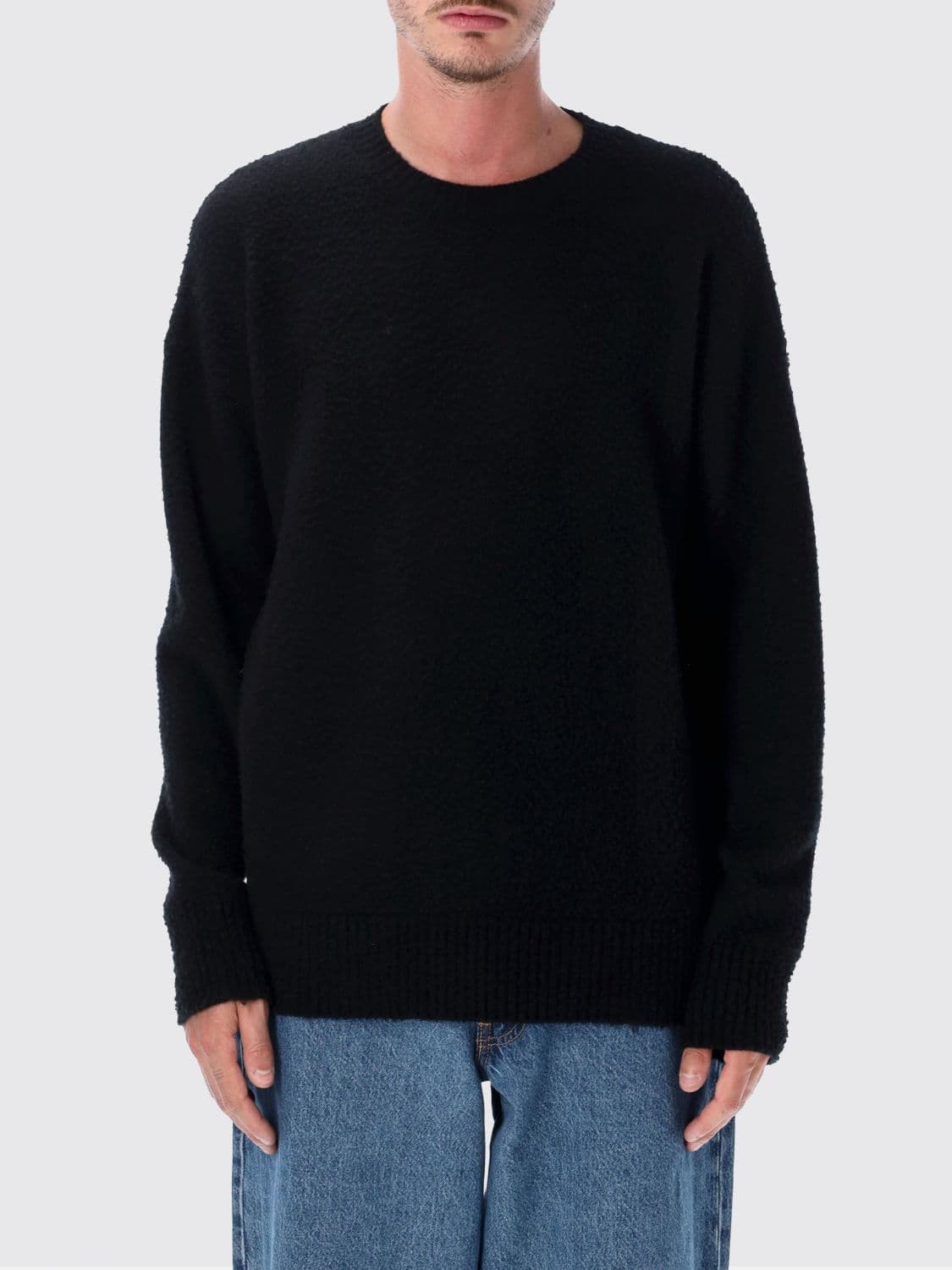 Roberto Collina Relaxed Fit Wool Crewneck Jumper