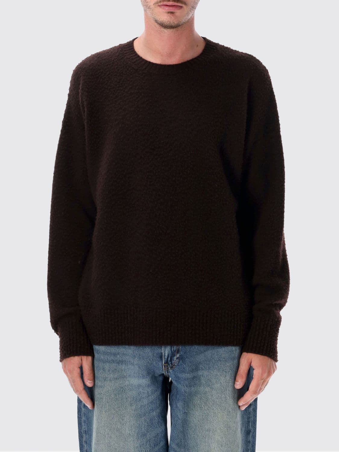Roberto Collina Relaxed Fit Wool Crewneck Jumper