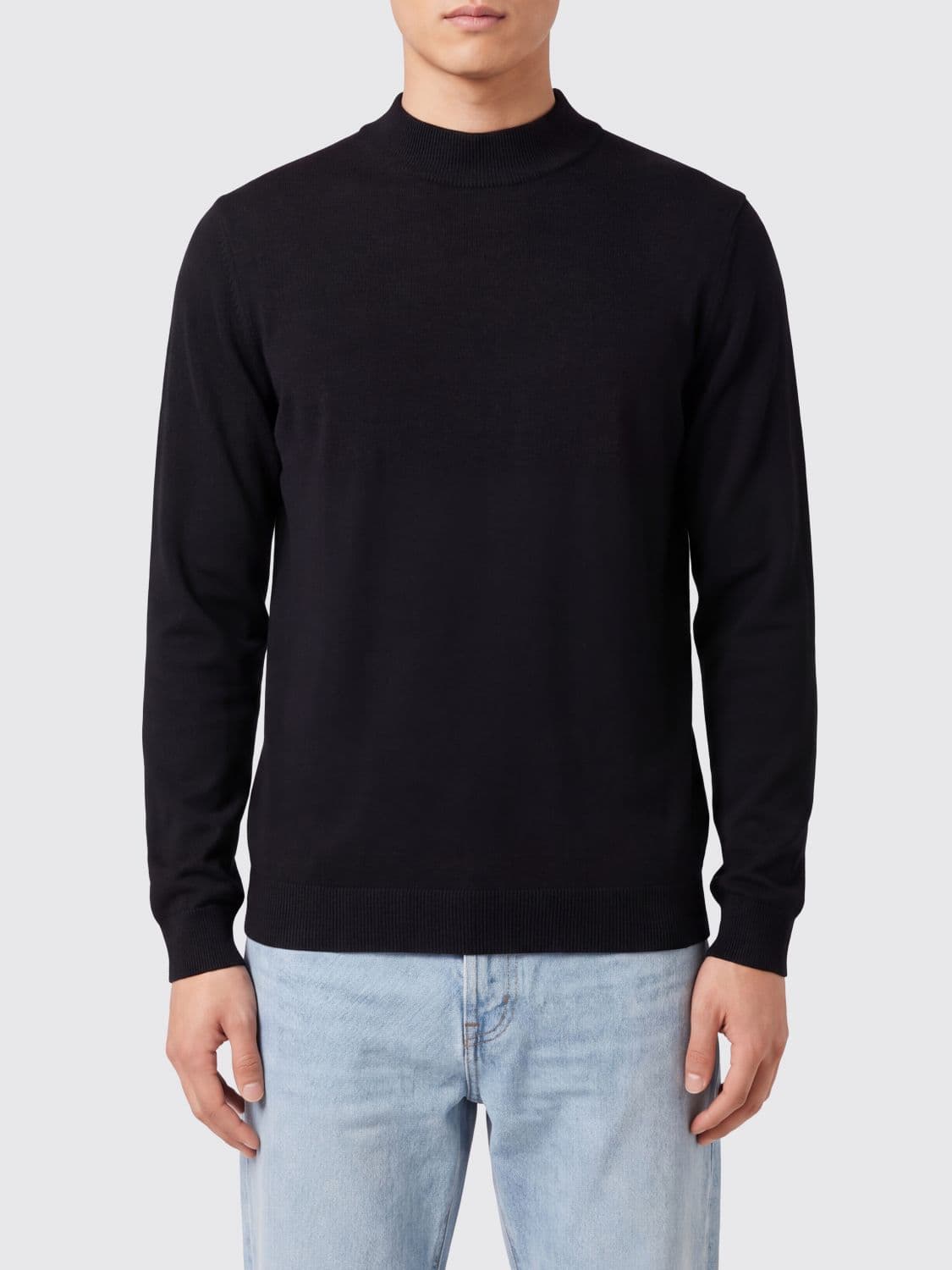 Roberto Collina Long-Sleeved Merino Wool Crew-Neck Jumper