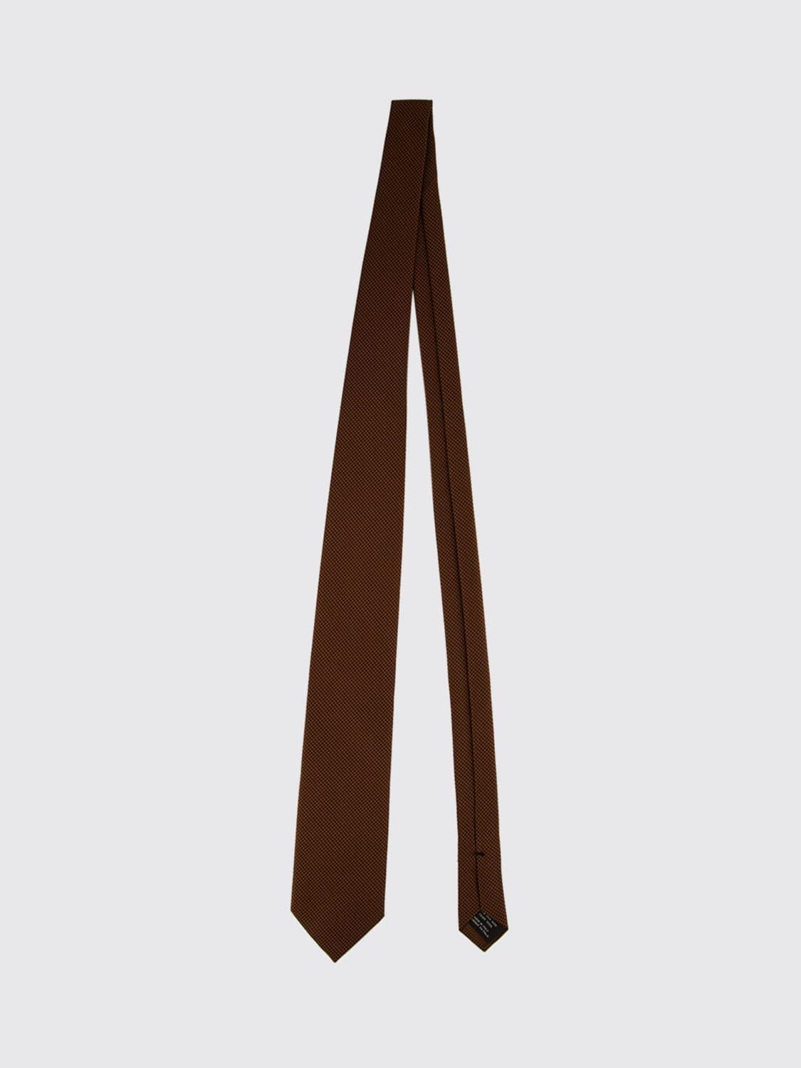 Tom Ford Classic Tie in Pure Mulberry Silk with a Bicolor Abstract Pattern · OS