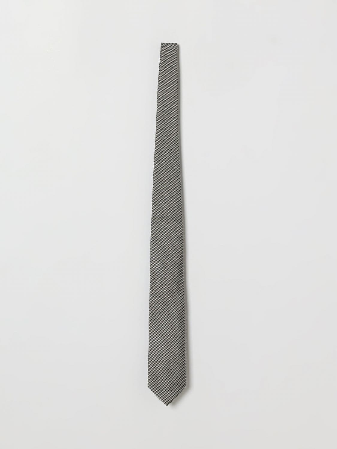Tom Ford Classic Tie in Pure Mulberry Silk with a Bicolor Abstract Pattern · OS