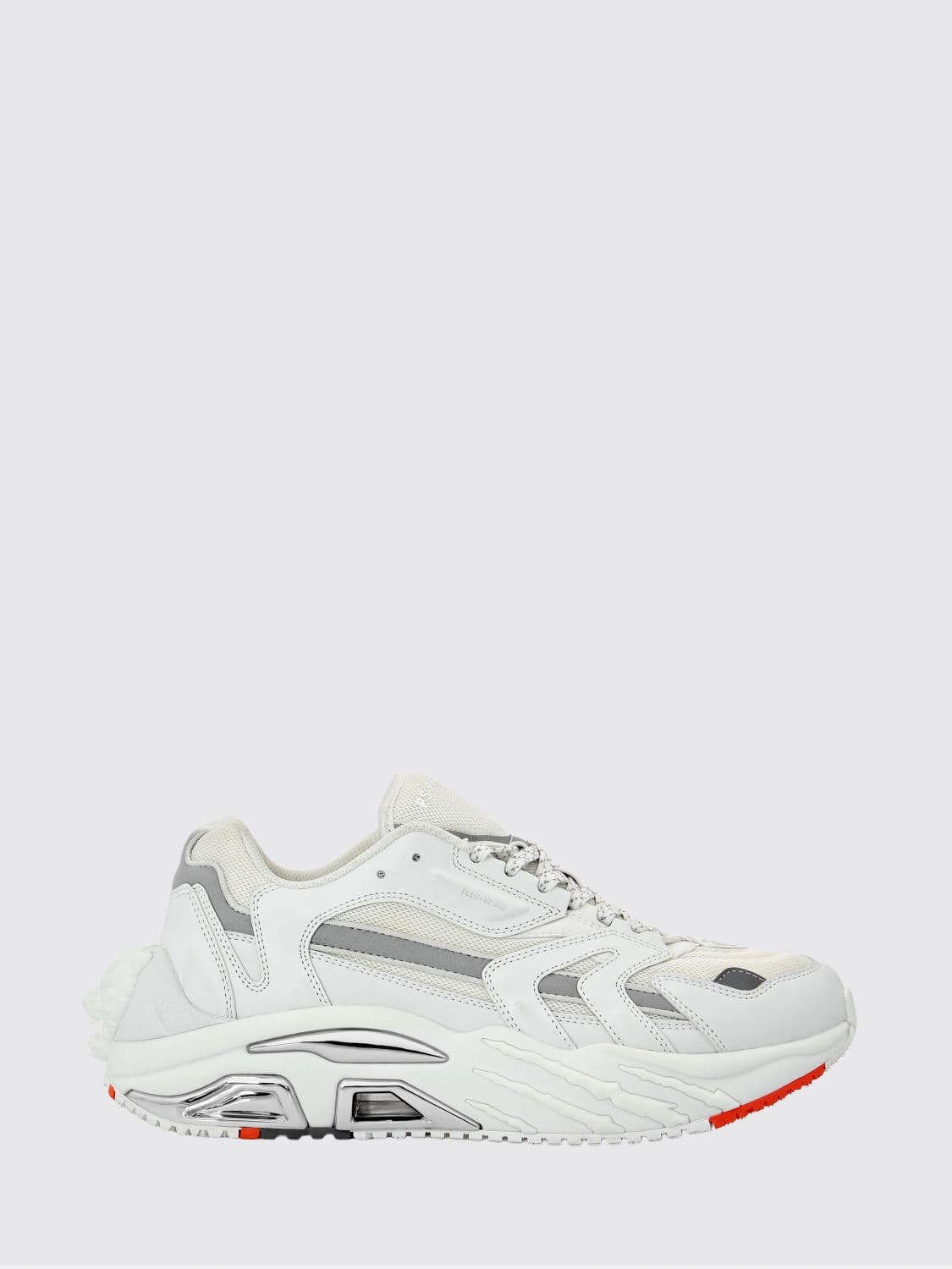Plein Sport PS. Project Gen. X-01 Sneakers in Leather and Mesh with Bicolor Design