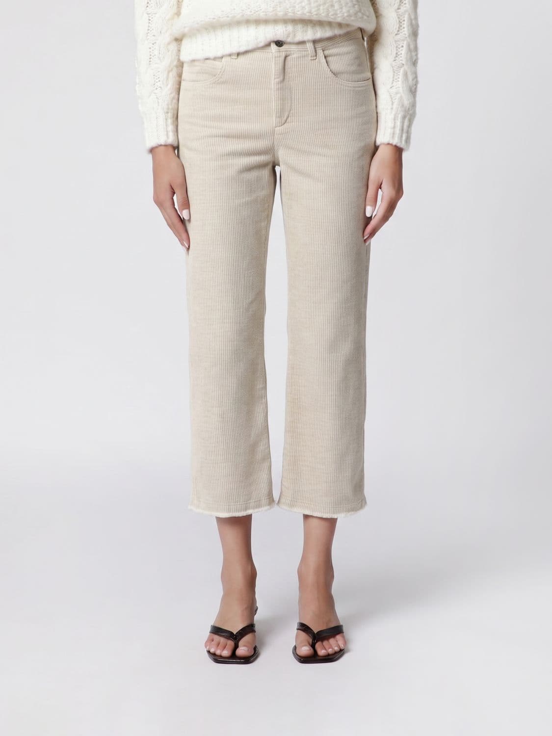 Isabel Marant Etoile Ruthie Straight-Leg Corduroy Trousers