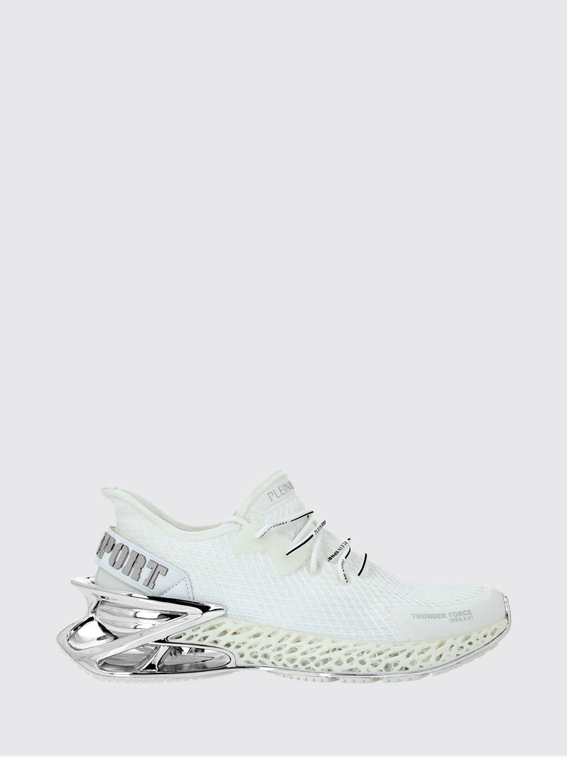 Plein Sport Thunder Force Gen. X-01 Mesh Low-Top Sneakers