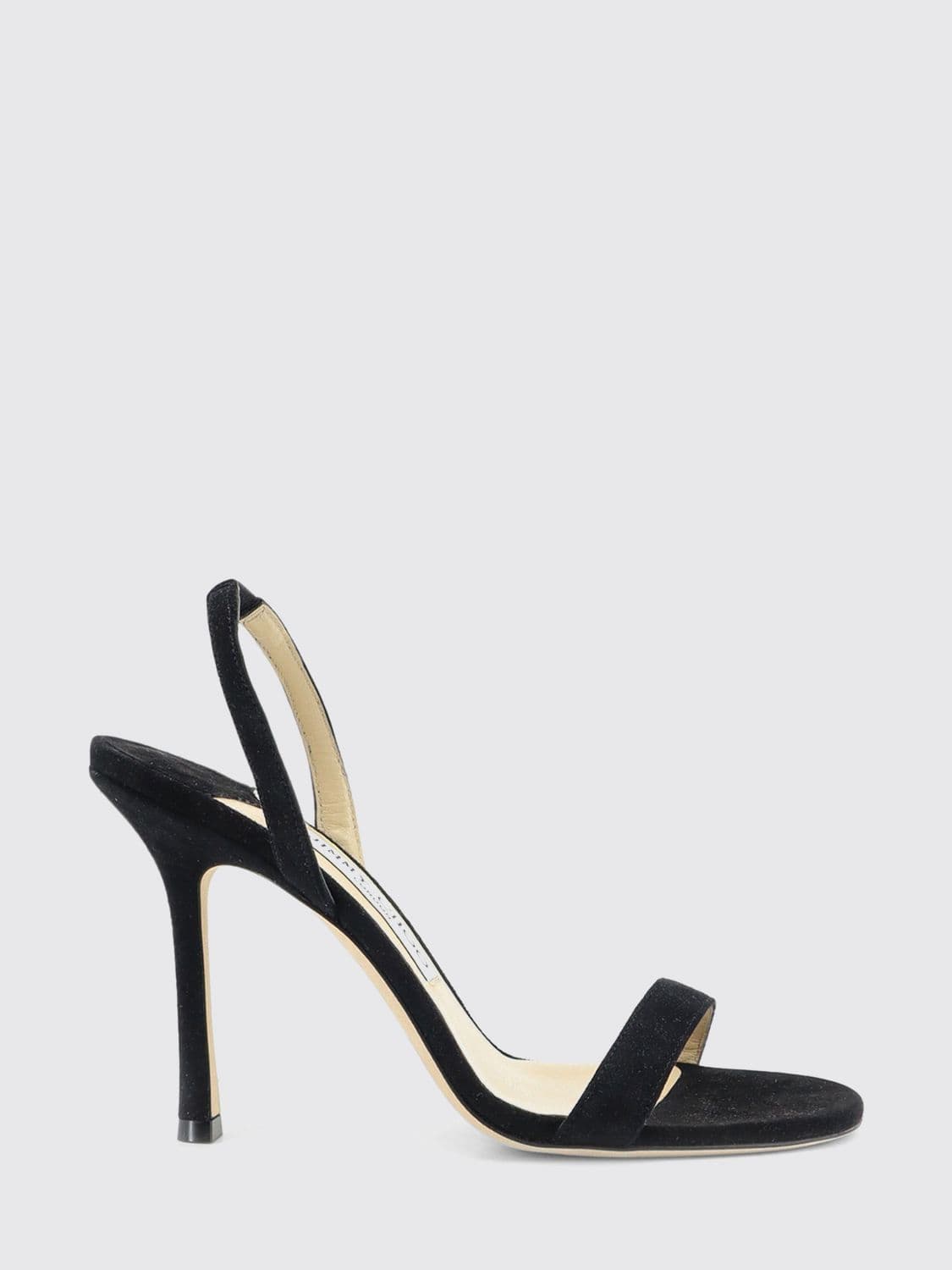 Jimmy Choo Jenn Suede Slingback Sandals with Stiletto Heel · 36