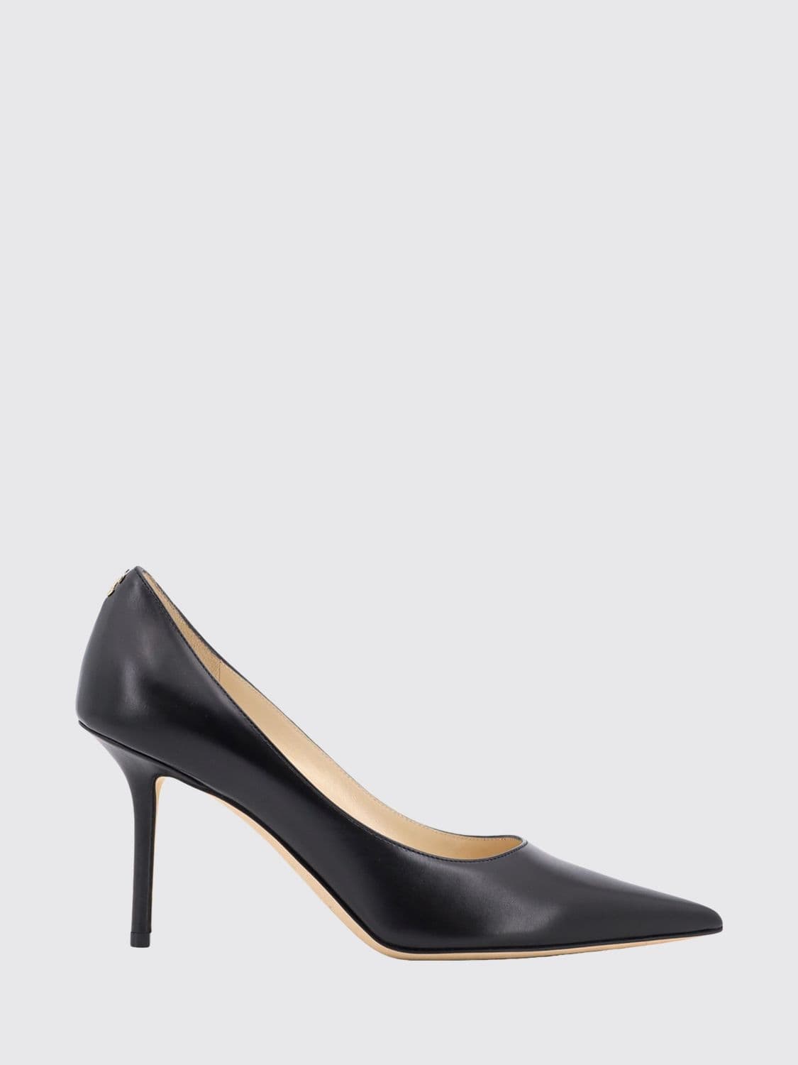Jimmy Choo Love Calfskin Leather Pumps with High Stiletto Heel