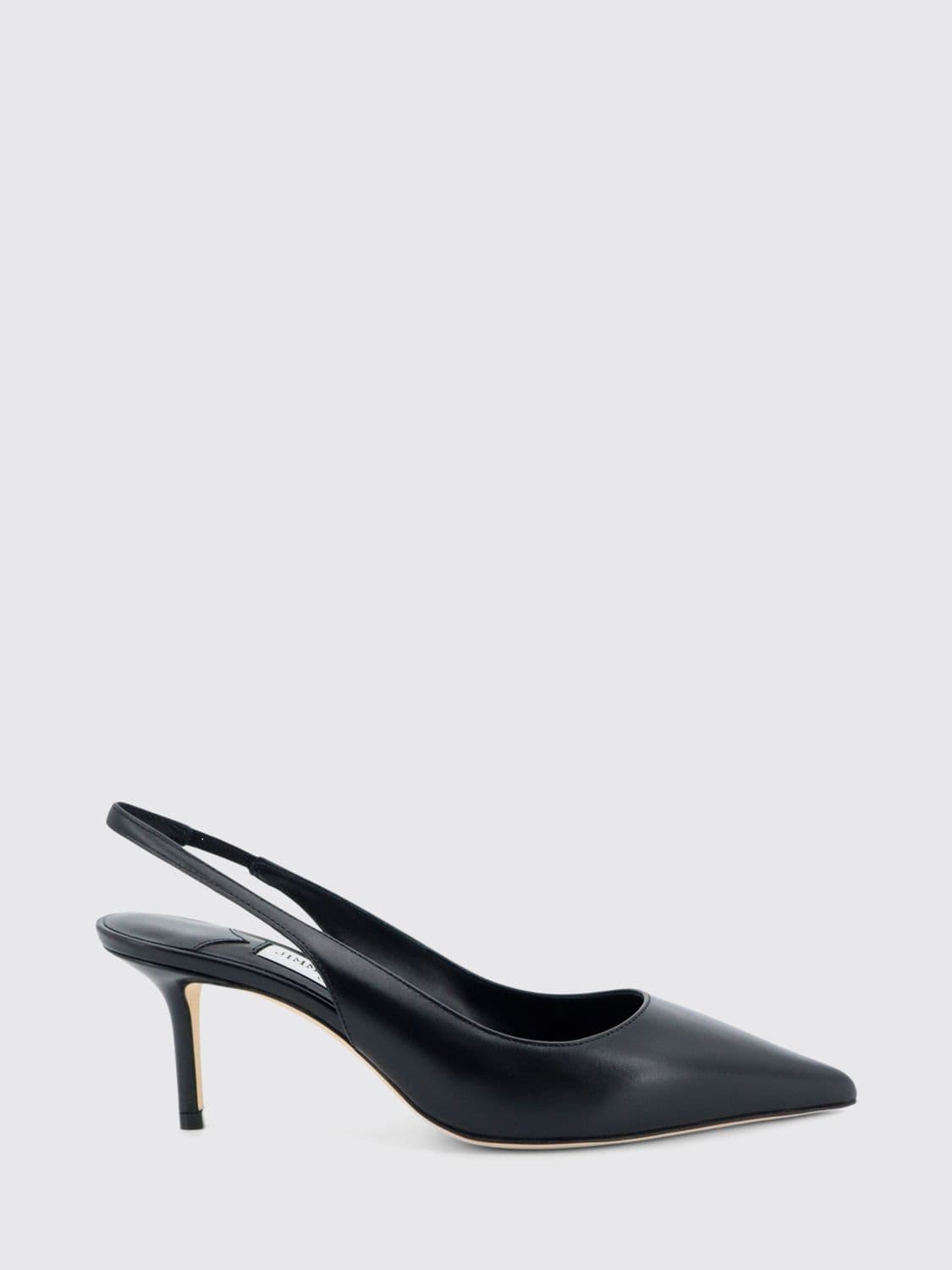 Jimmy Choo Love Smooth Calfskin Slingback Pumps with Mid-Heel