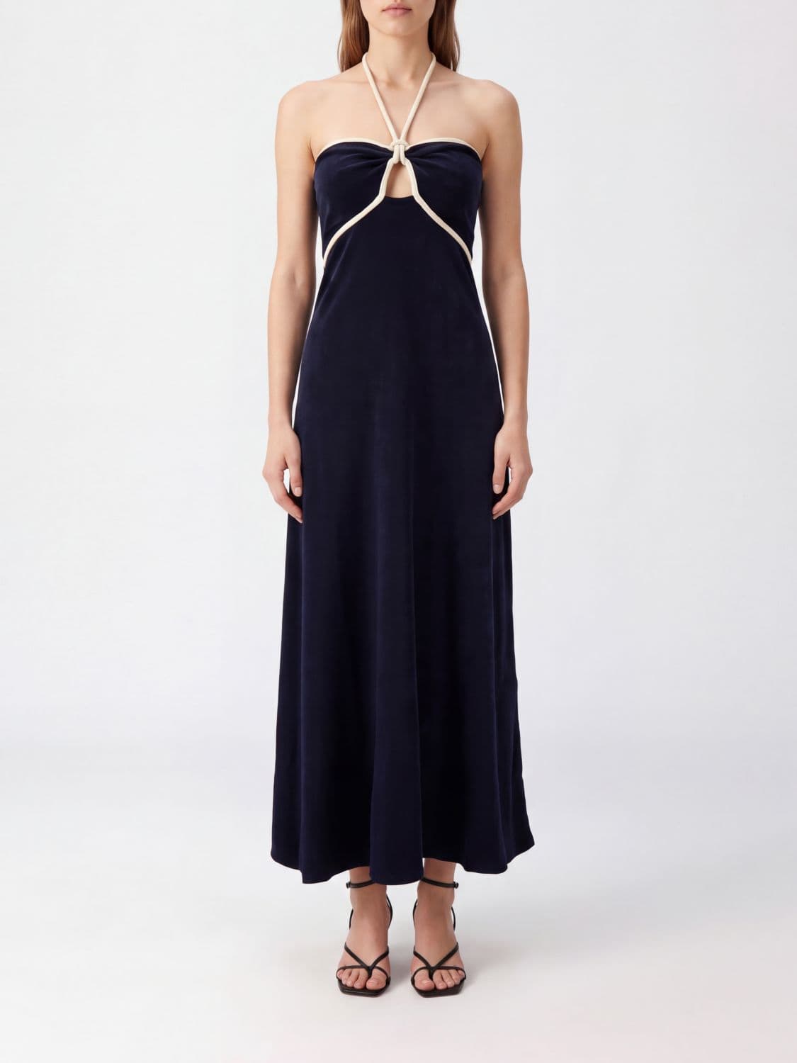 Johanna Ortiz Dress Woman color Blue · OS