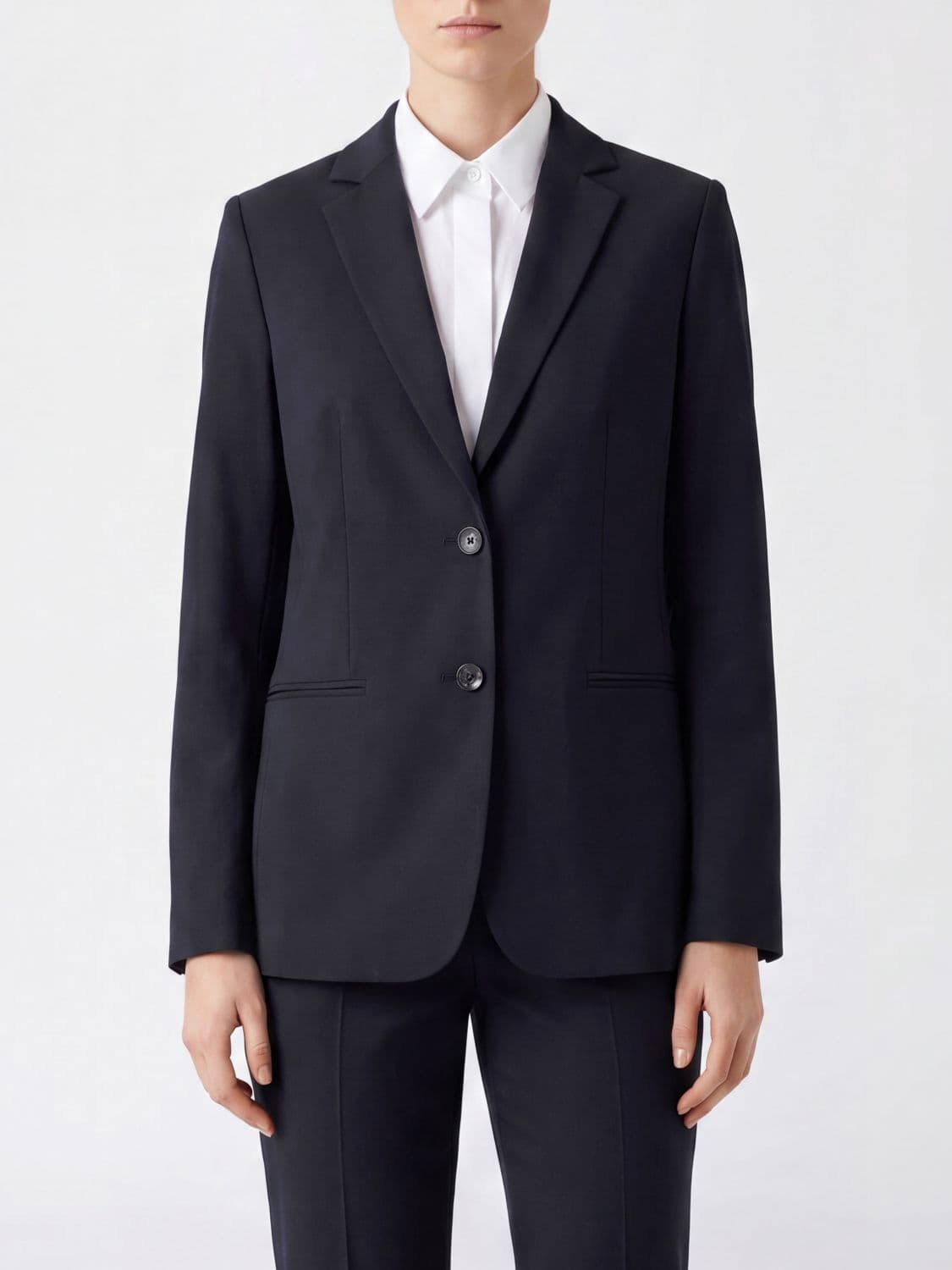 Rrd Single-Breasted Polyamide Blazer with Two-Button Closure